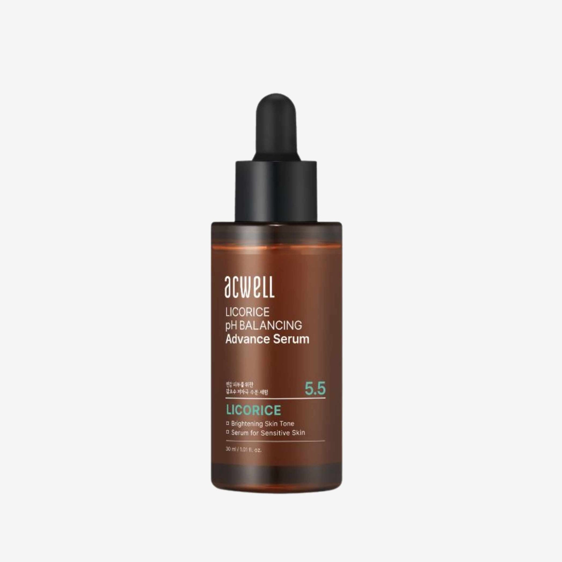 Acwell Licorice pH Balancing Advance Serum – serum med lakrisrot for jevn hudtone og glød