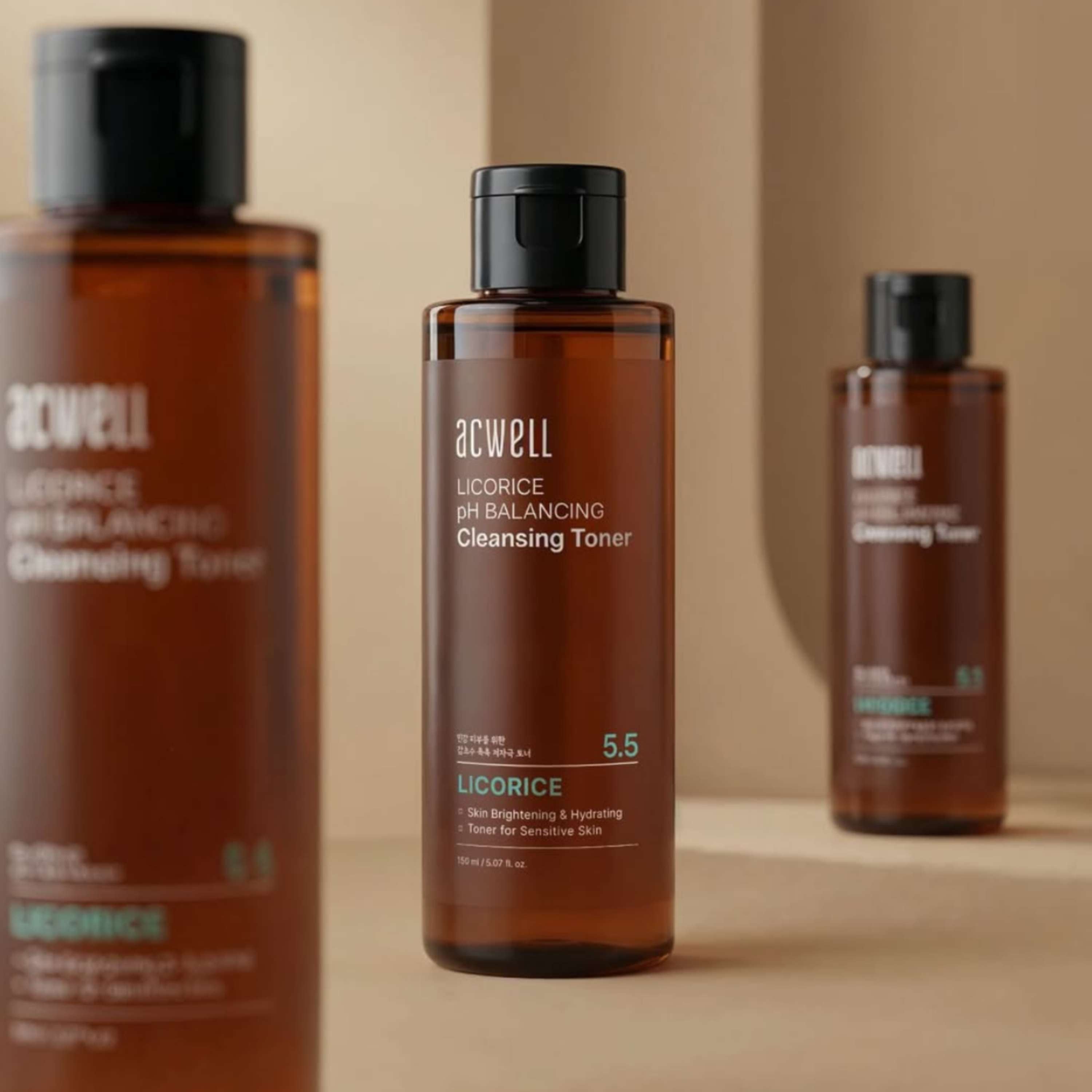 ACWELL Licorice pH Balancing Cleansing Toner 150 ml