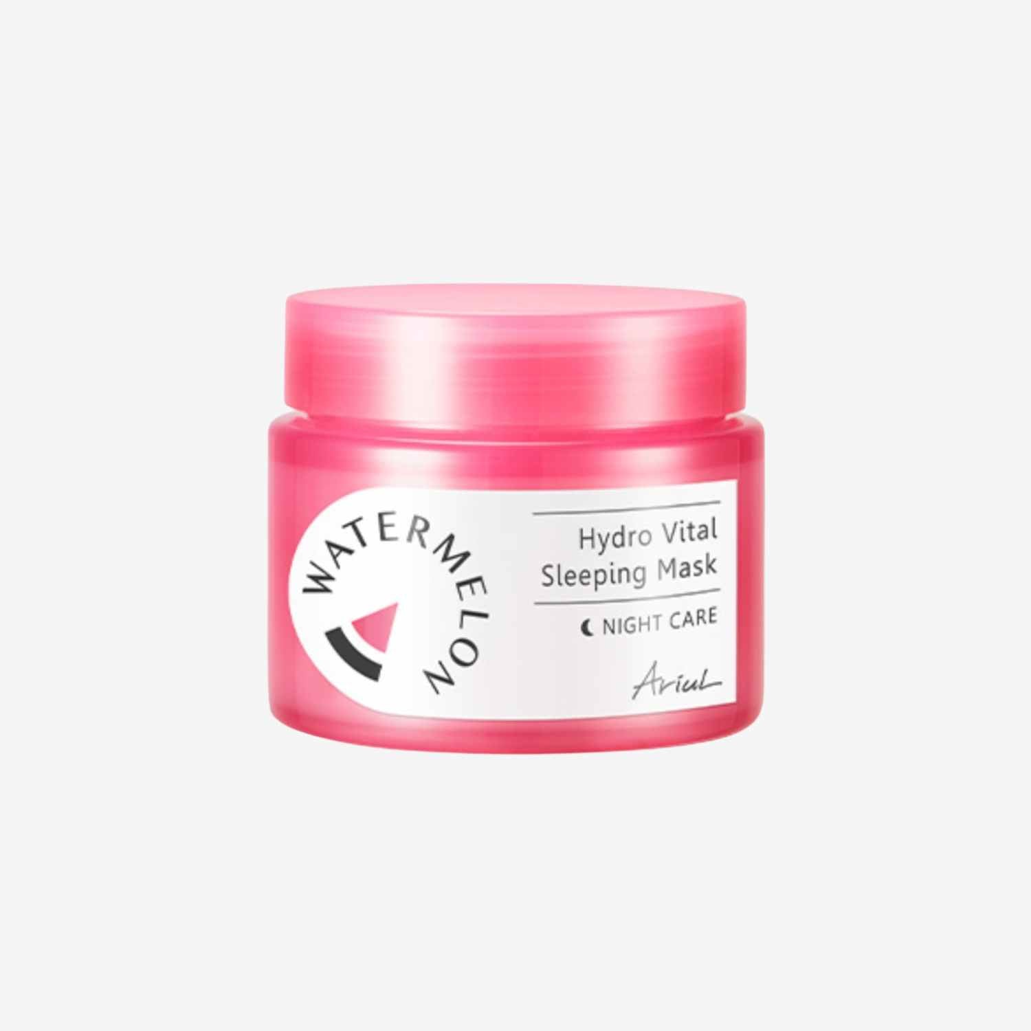 Arencia Watermelon Hydro Vital Sleeping Mask – fuktighetsgivende nattmaske for glød og frisk hud