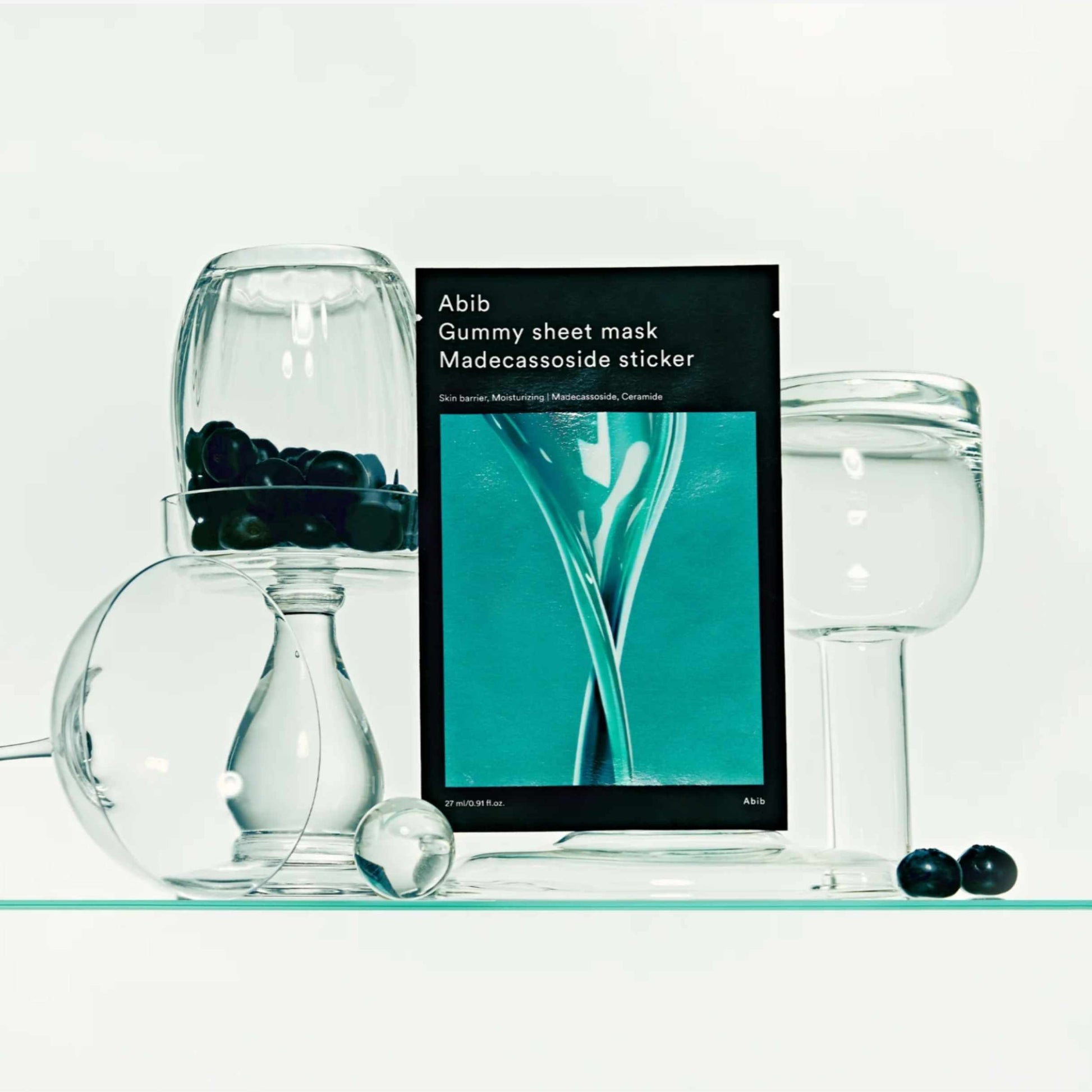 Abib Madecassoside sheet mask – styrker hudbarrieren og gir intensiv fukt