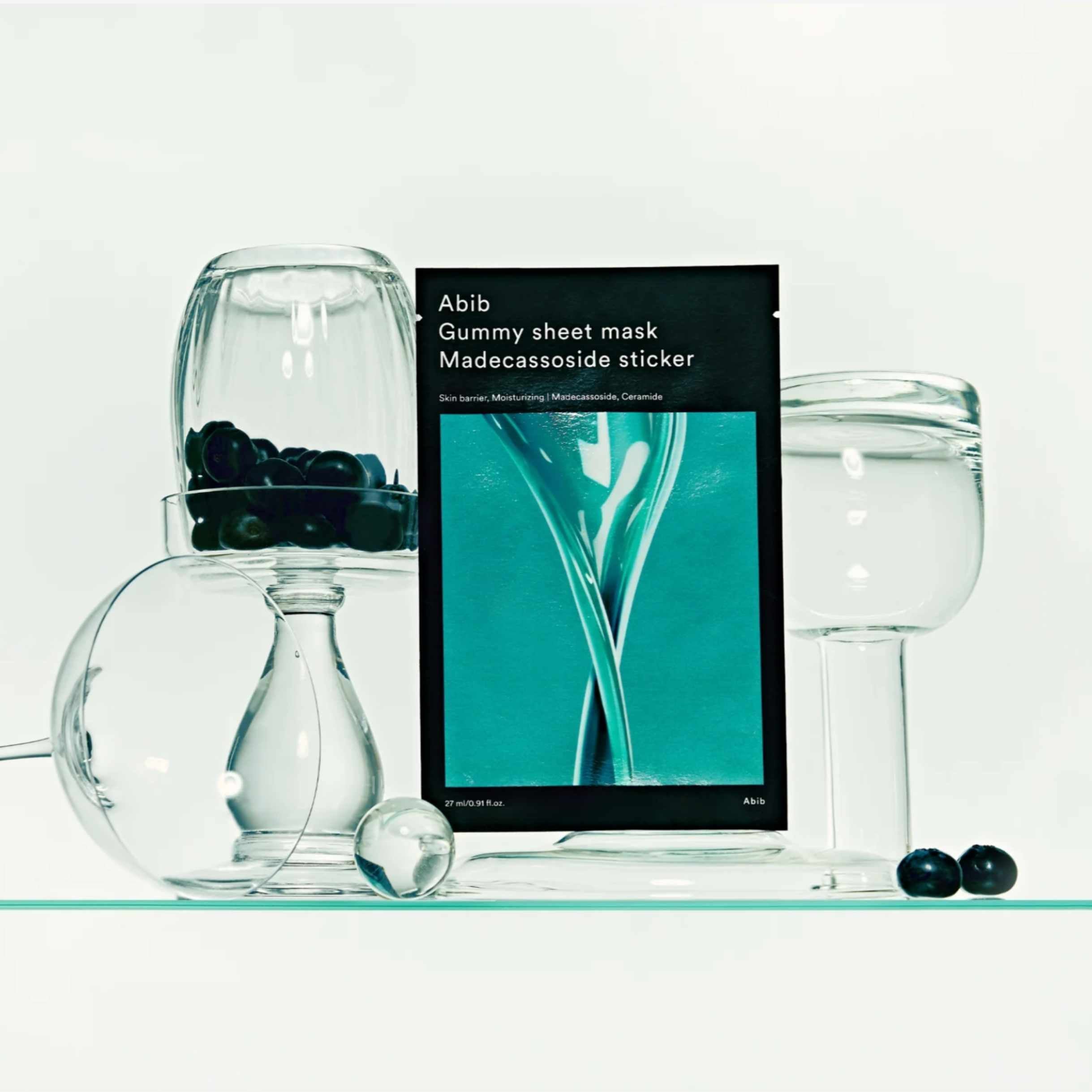 Abib Madecassoside sheet mask – styrker hudbarrieren og gir intensiv fukt