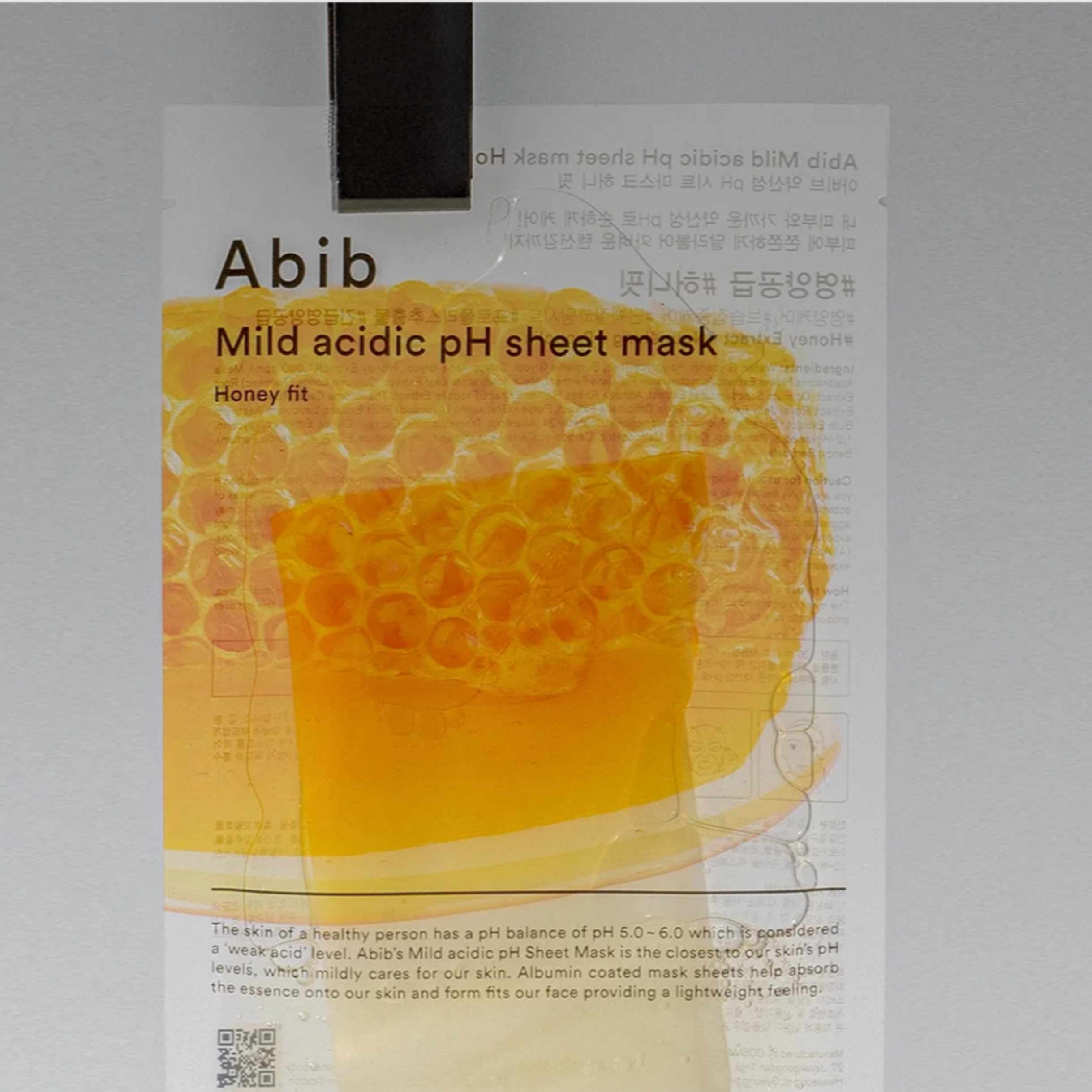 Abib Honey Sheet Mask – nærende gel med honning som gir fukt og glød