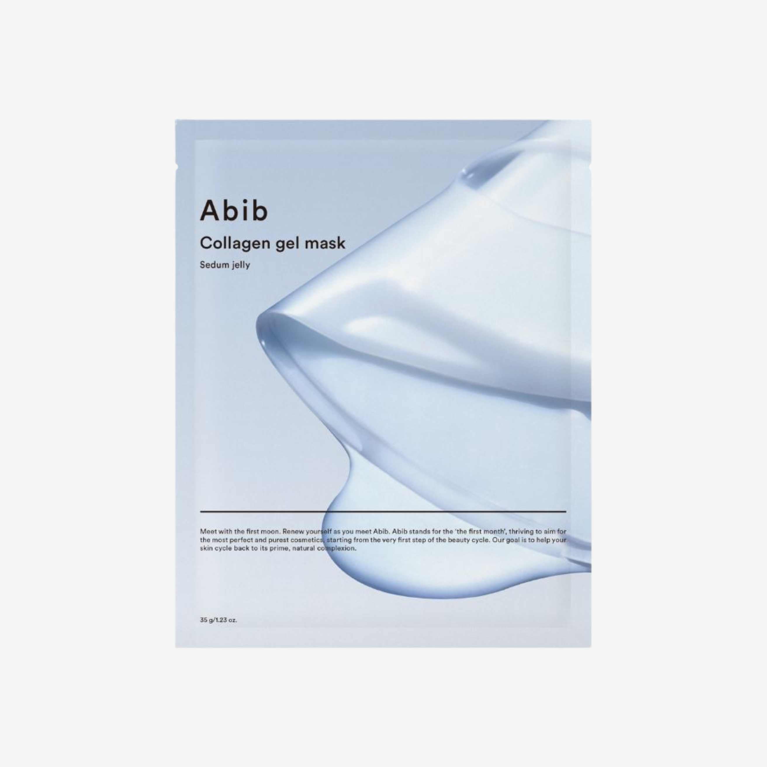 Abib Collagen Gel Mask – sheet mask med kollagen for fukt og glød