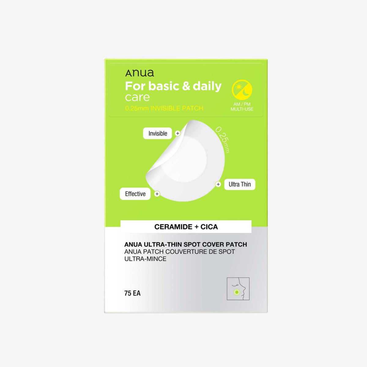 Anua Ultra Thin Spot Cover Patch 75 stk