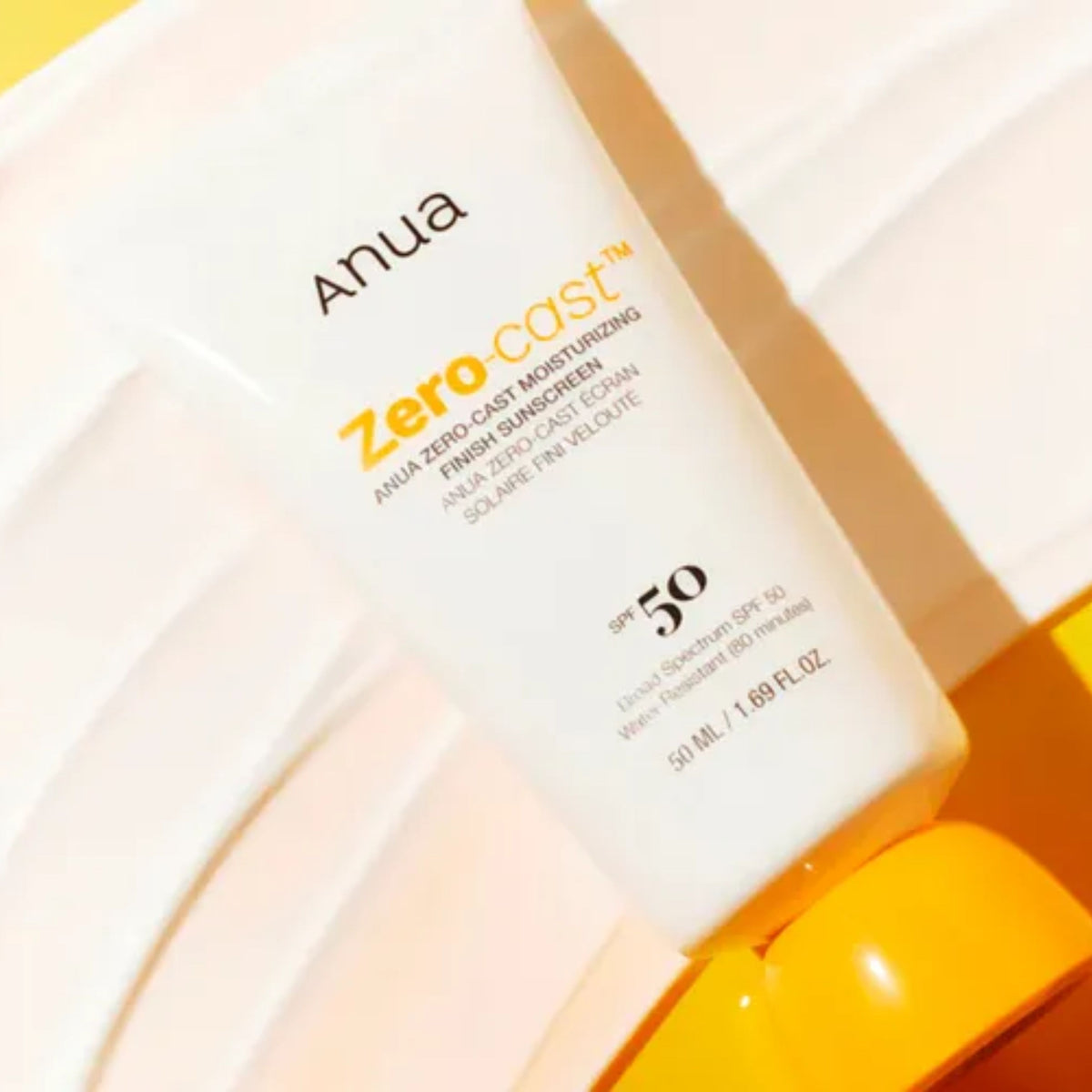 Anua Zero-Cast Moisturizing Finish Sunscreen 50 ml