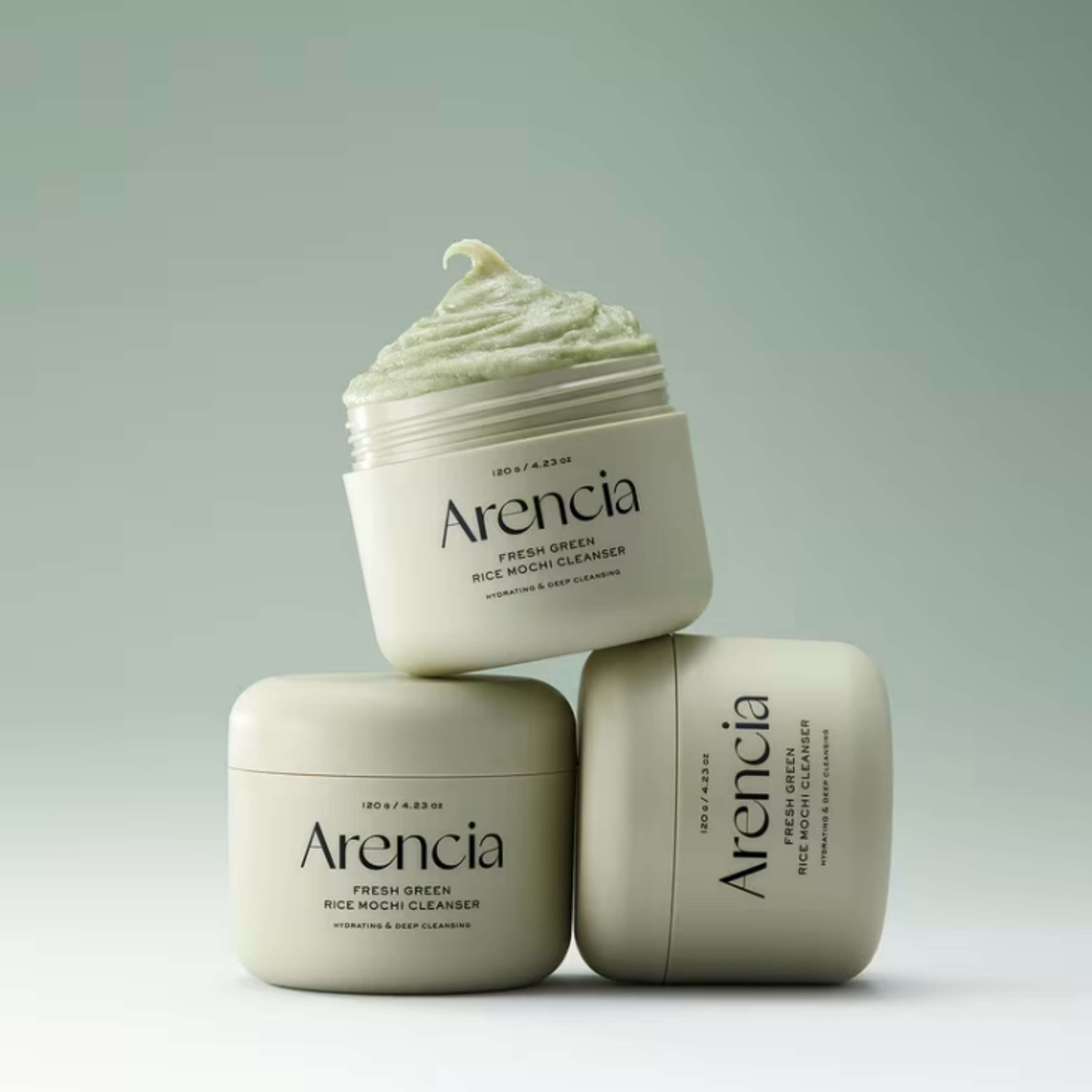 Arencia Fresh Green Rice Mochi Cleanser 120 g
