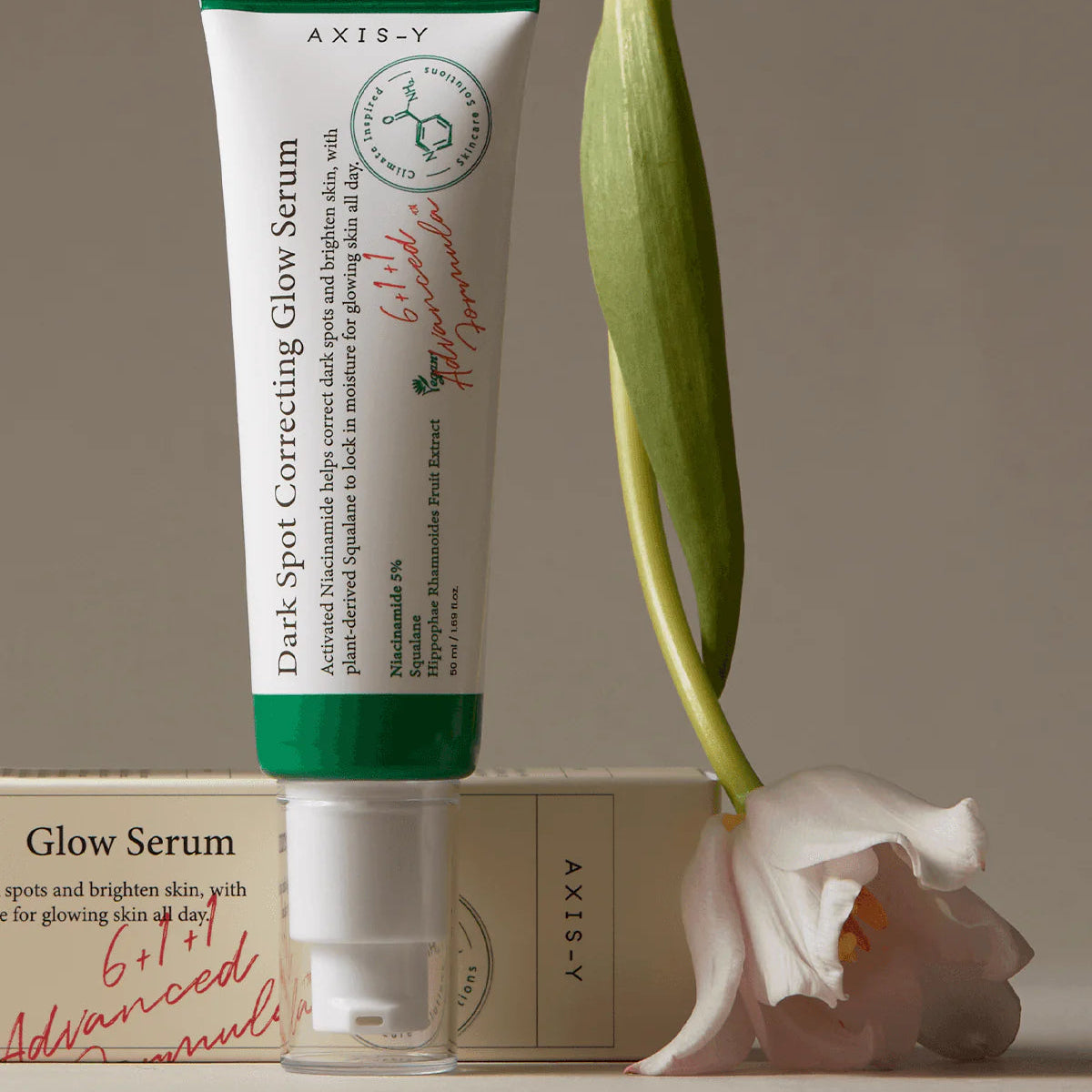 AXIS-Y glow serum – ansiktsserum som reduserer pigmentflekker og gir klarere hud