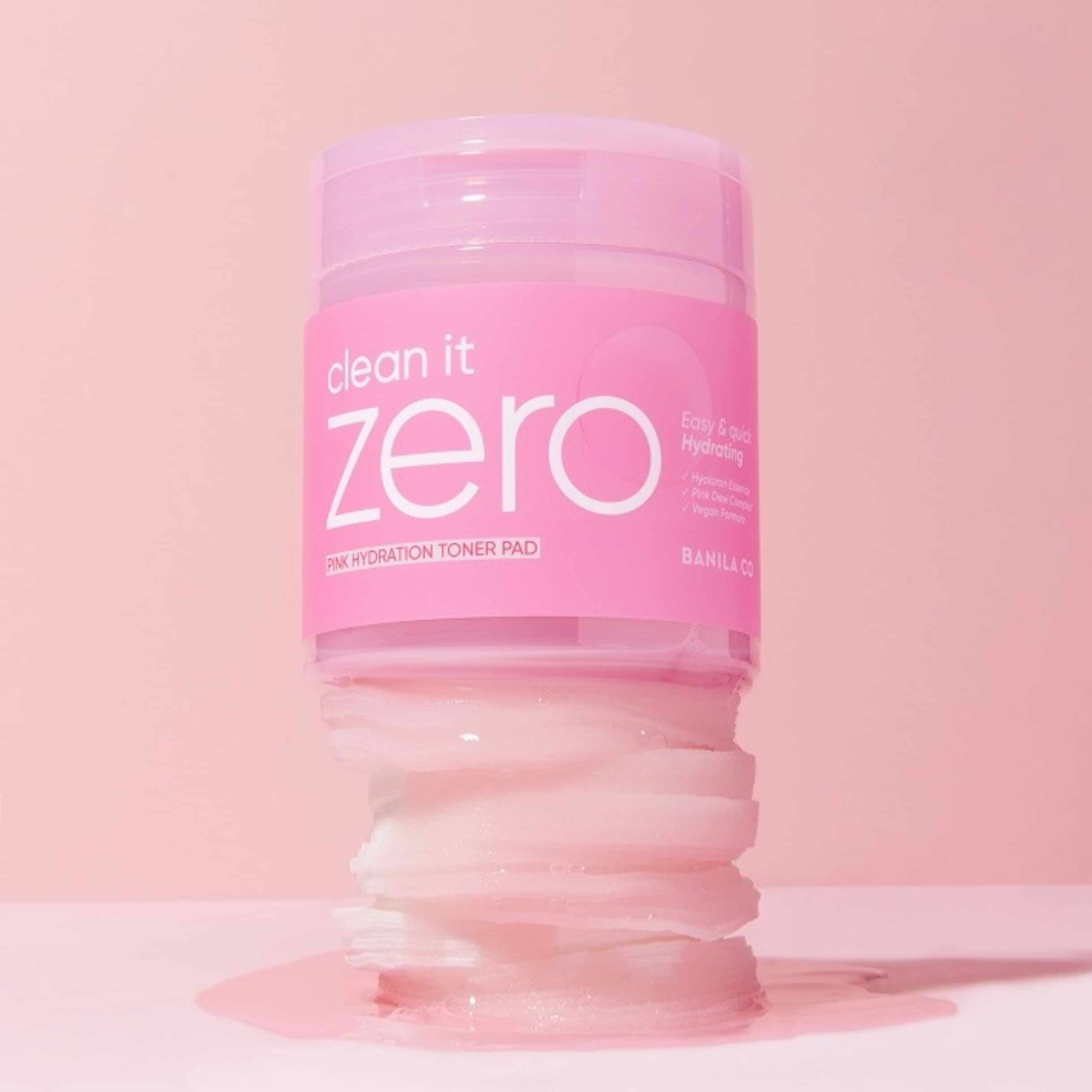 BANILA CO Clean it Zero Pink Hydration Toner Pads 70 pcs