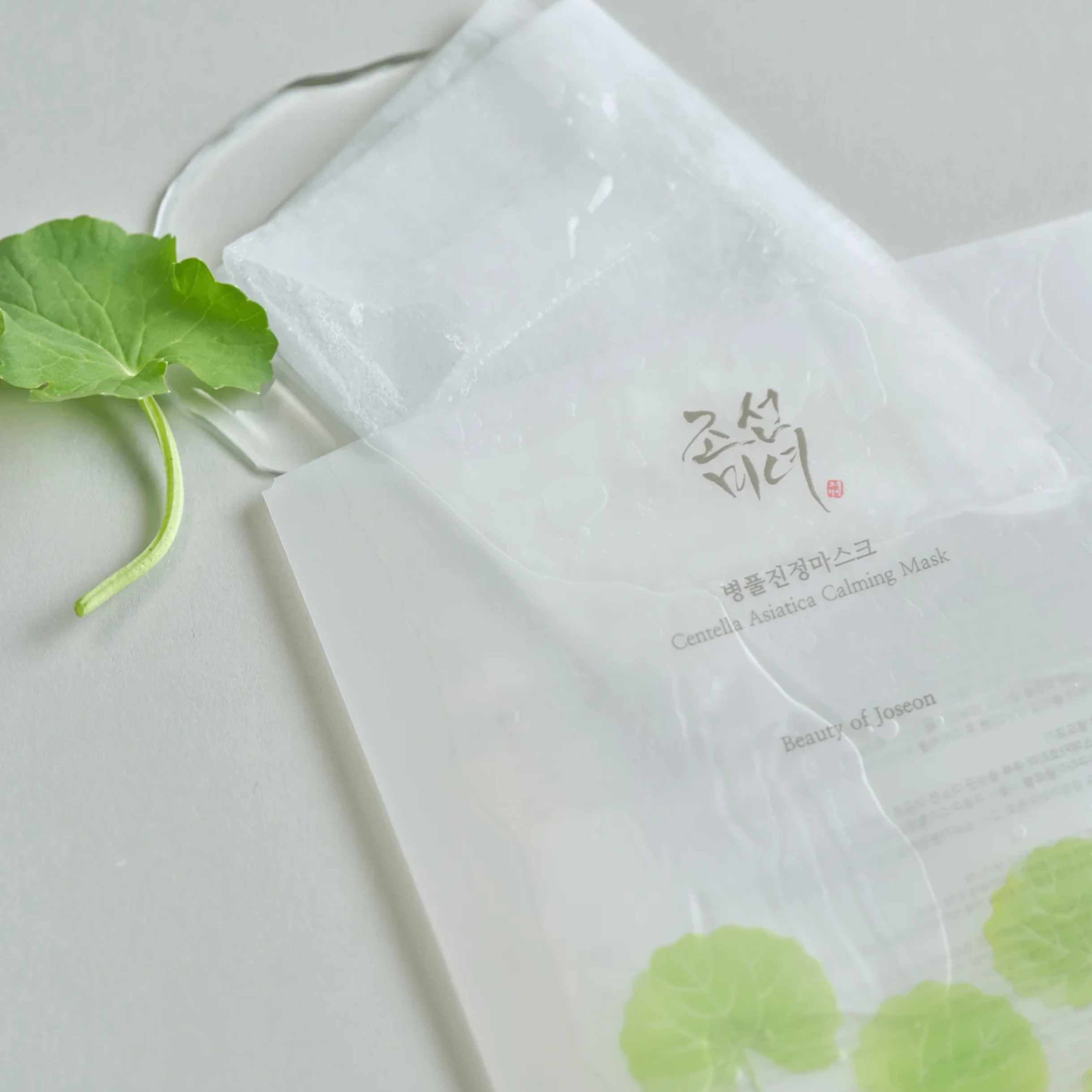 Centella sheet maske med naturlige ingredienser