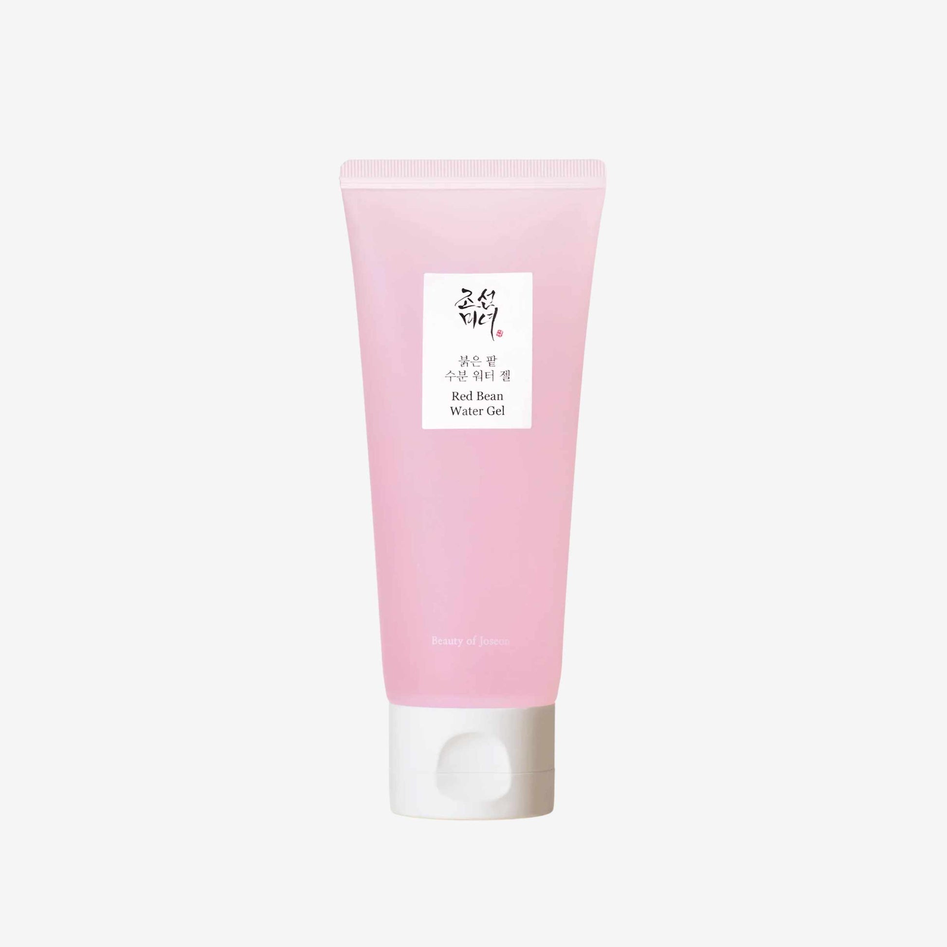 Beauty of Joseon Red Bean Water Gel 100 ml ansiktskrem i tube med lett geltekstur og fuktgivende pleie for en frisk og balansert hud