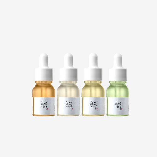 Beauty of Joseon Hanbang Serum Discovery Kit 4 x 10 ml ansiktsserum sett med flere varianter i små flasker for pleie og fukt av huden