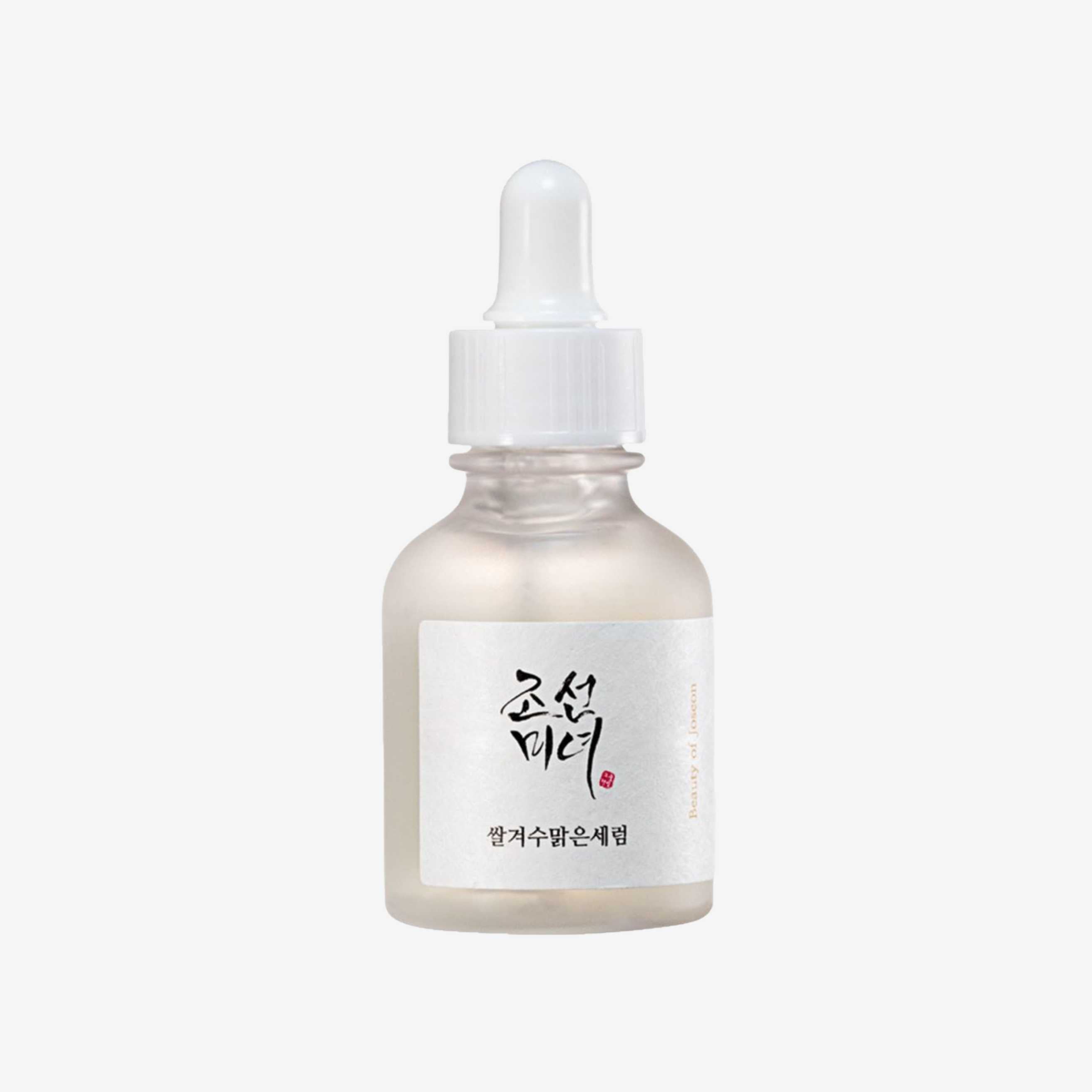 Beauty of Joseon Glow Deep Serum Rice + Arbutin 30 ml ansiktsserum i glassflaske med pipette som gir fukt og bidrar til en jevn og frisk hud