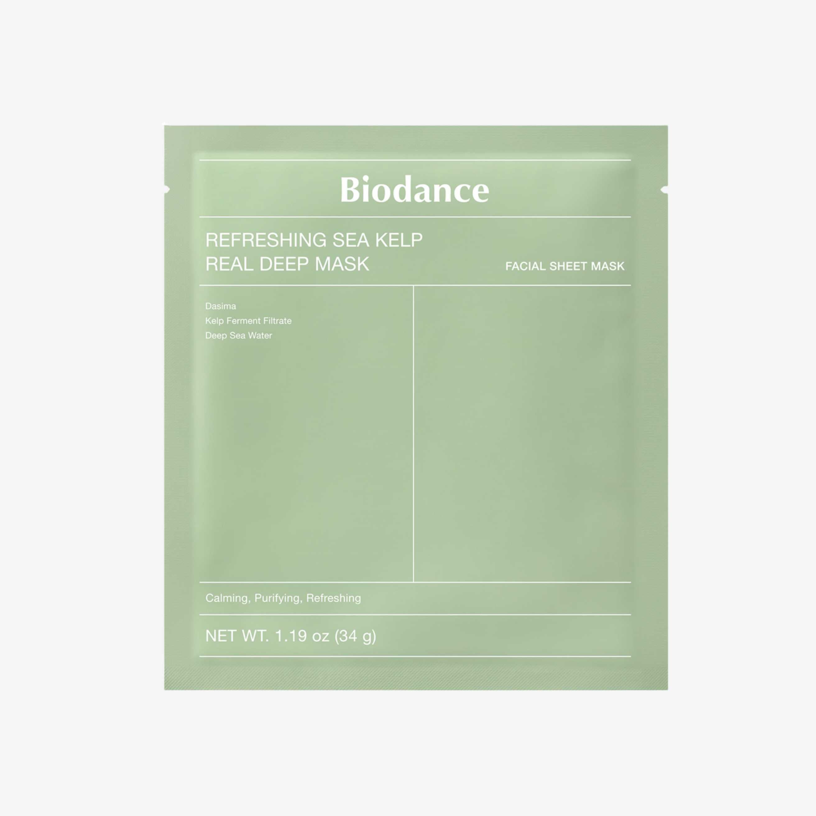 Biodance Refreshing Sea Kelp Real Deep Mask 1 pcs