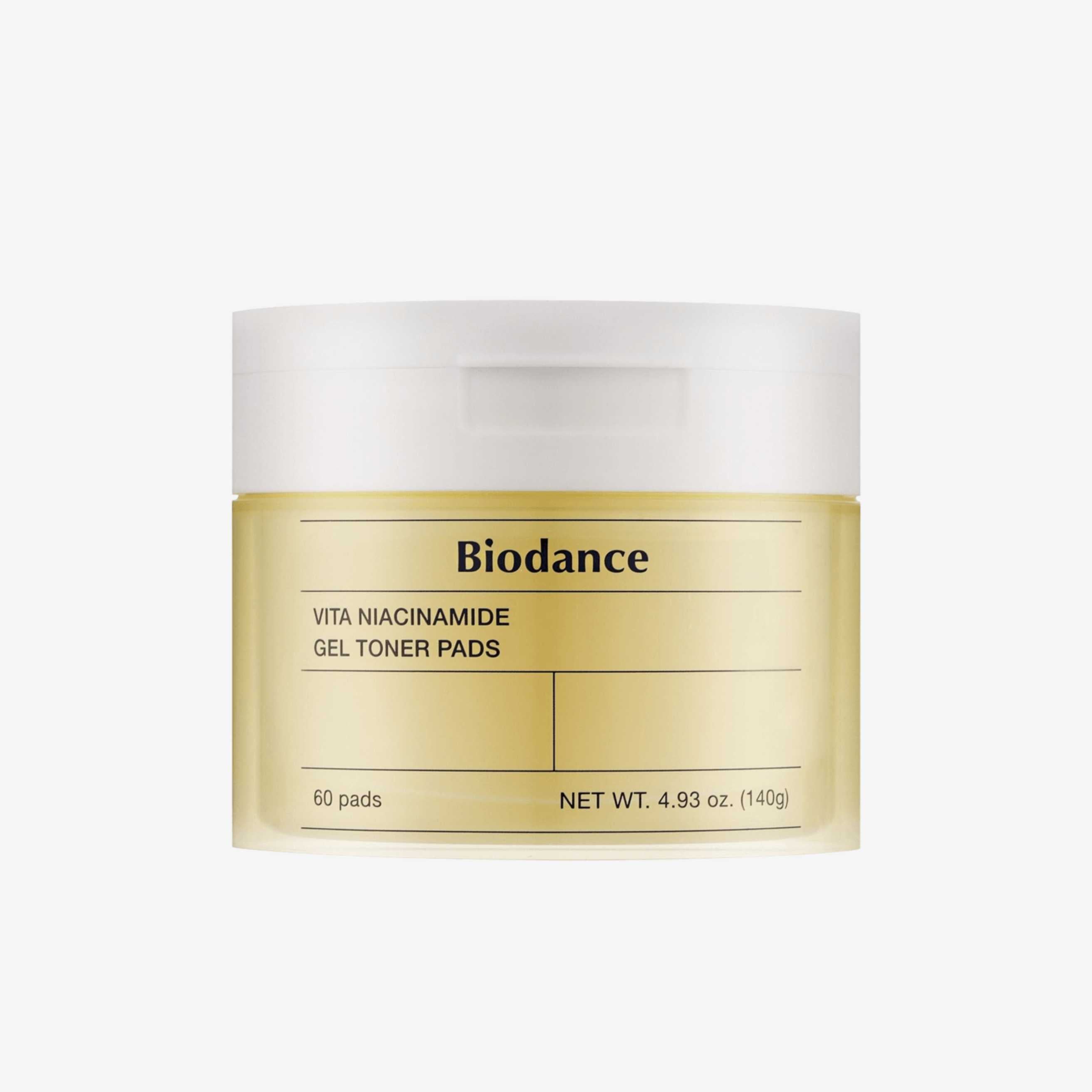 Biodance Vita Niacinamide Gel Toner Pads 60 pcs
