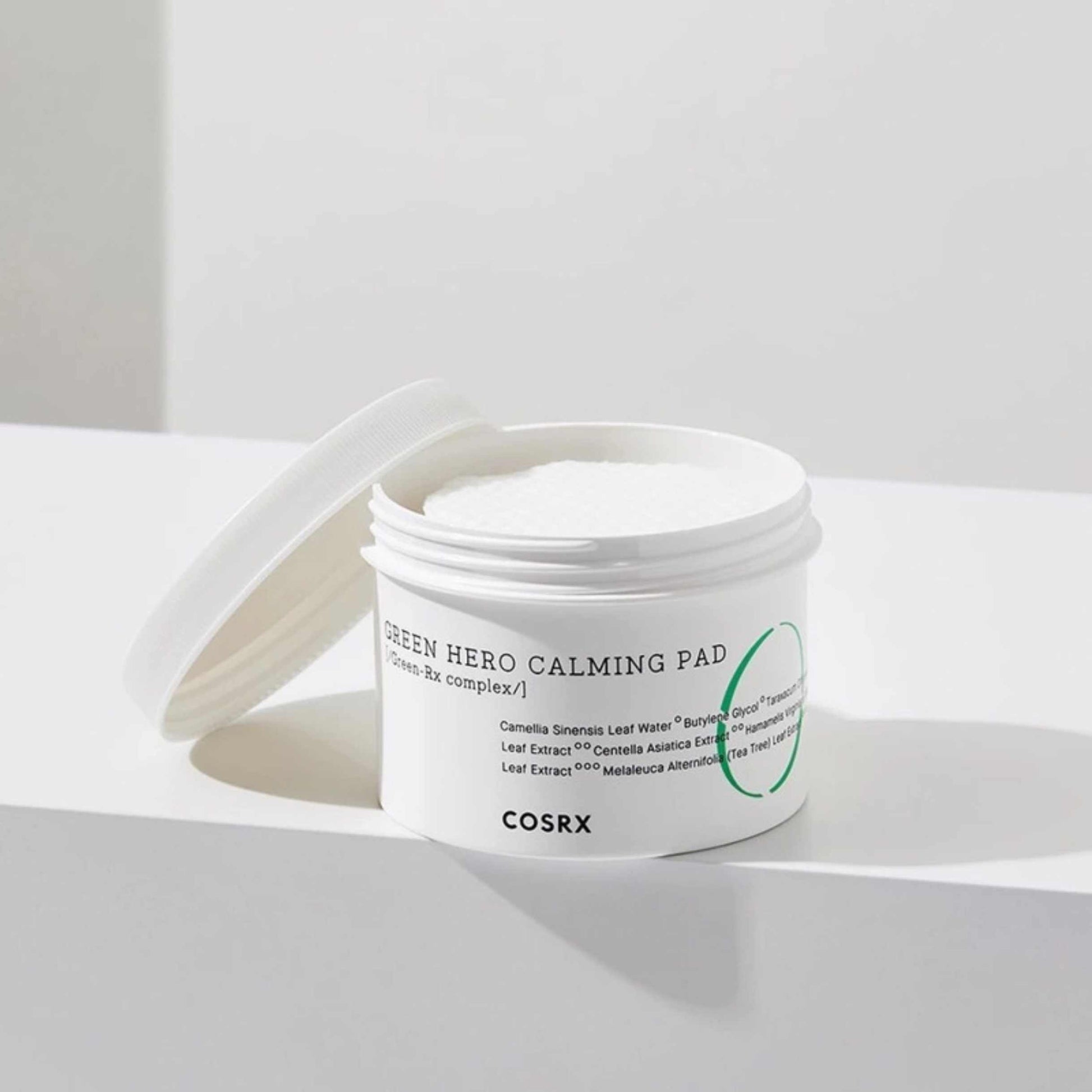 Calming toner pads i beholder