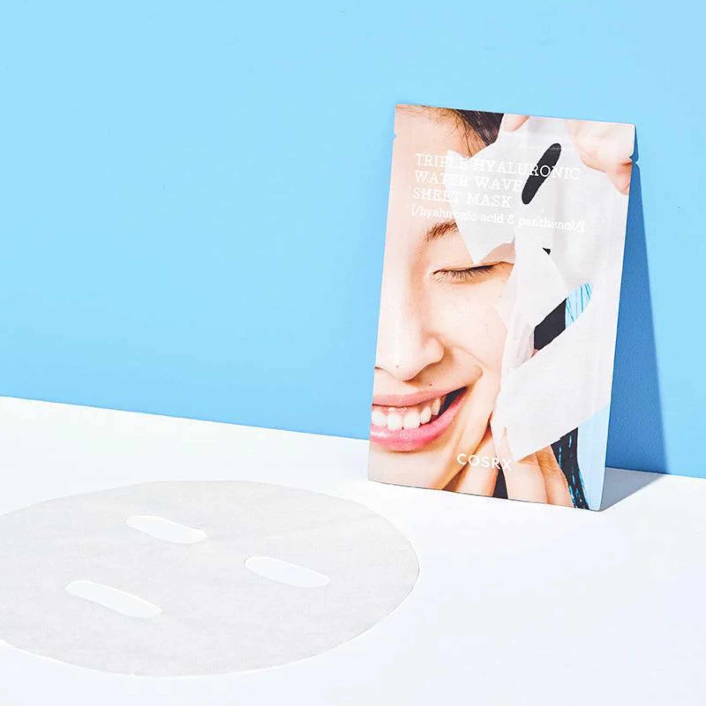 Sheet mask med hyaluronsyre