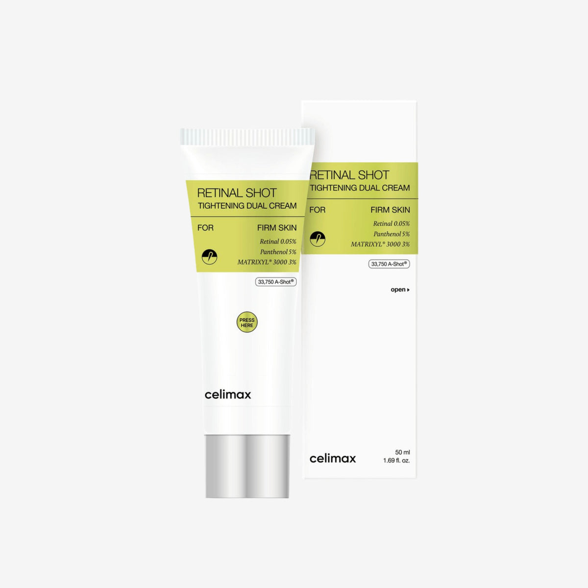 Celimax The Vita-A Retinal Shot Tightening Dual Cream 50 ml