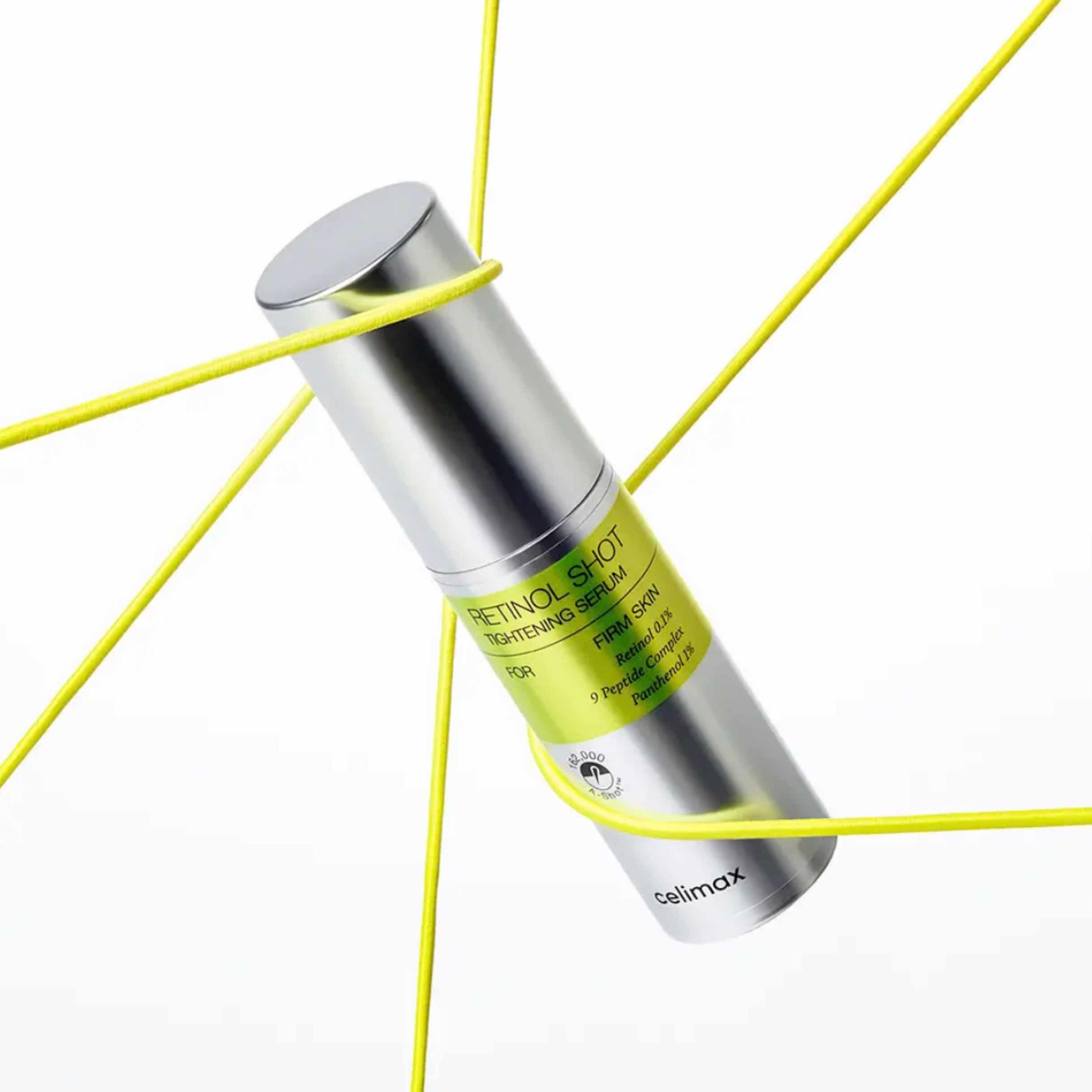 Retinolserum fra Celimax i pumpeflaske
