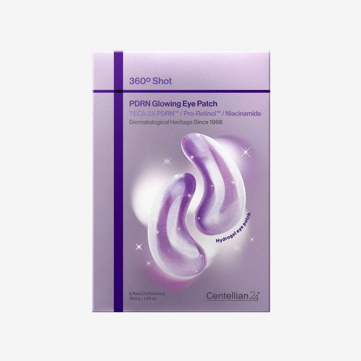 Centellian24 360º Shot PDRN Glowing Eye Patch 6 par