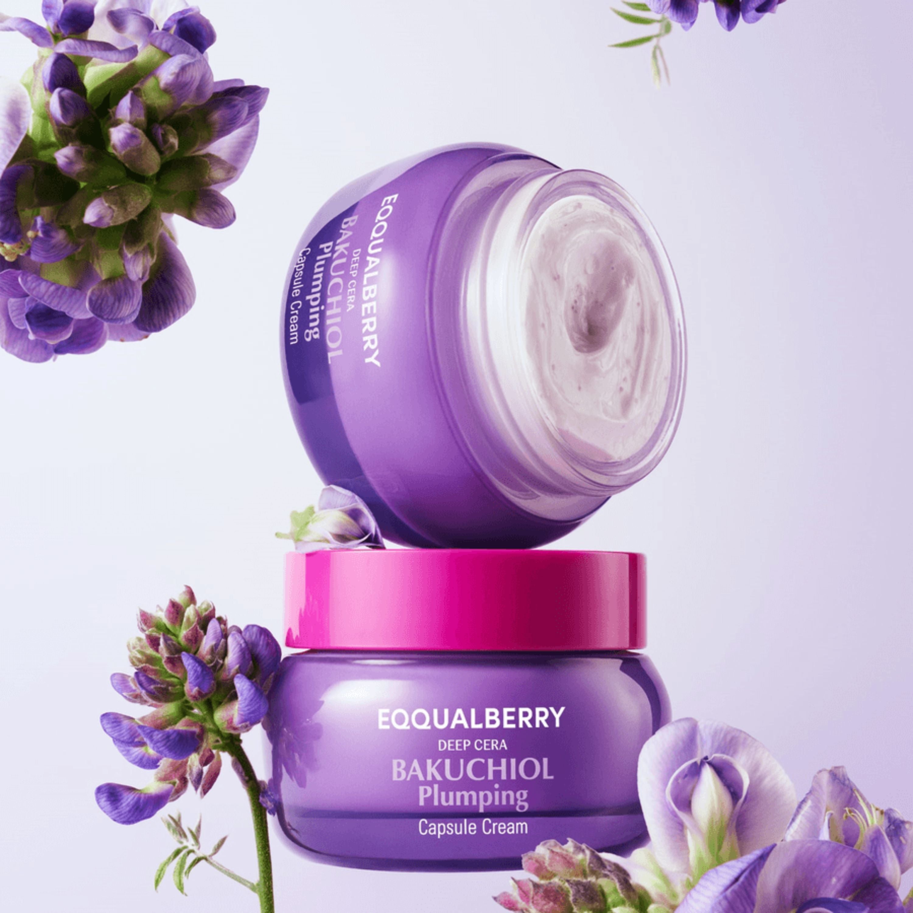 EQQUALBERRY Bakuchiol Plumping Capsule Cream 50 ml