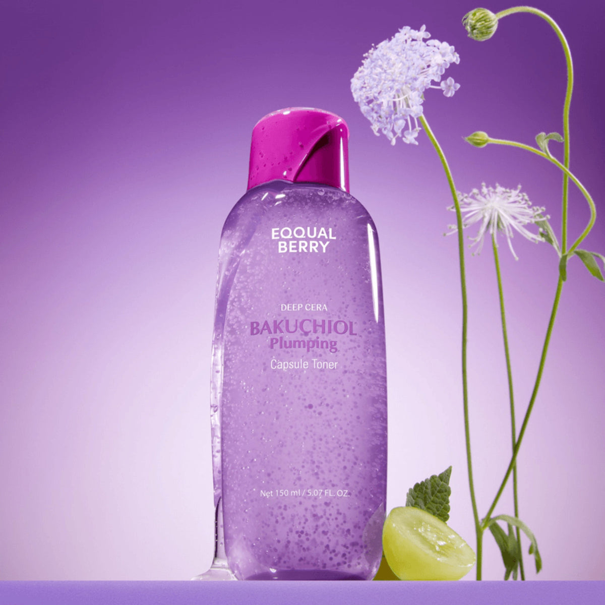 Eqqualberry Bakuchiol Plumping Capsule Toner 150 ml