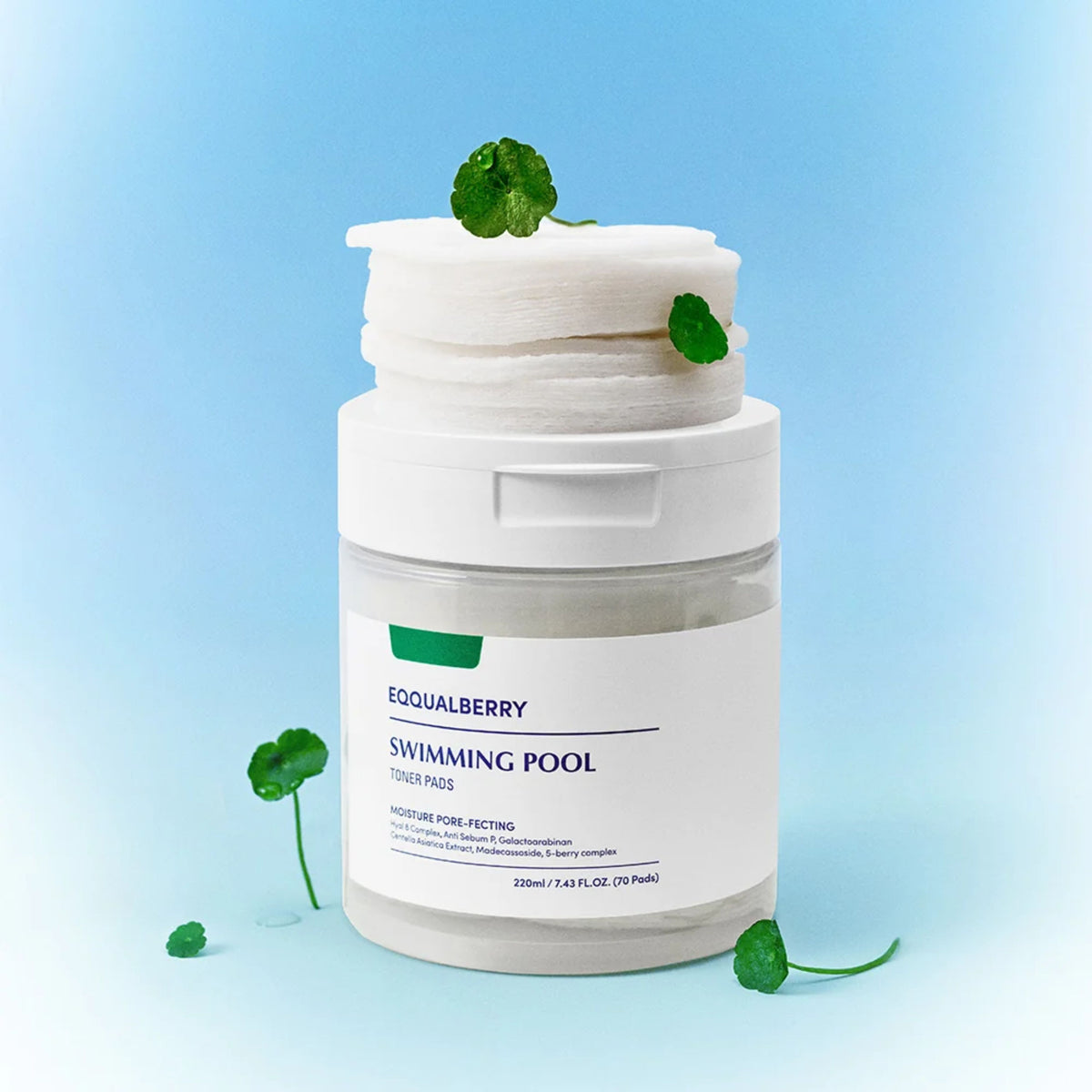 Eqqualberry Swimming Pool Toner Pads 220 ml