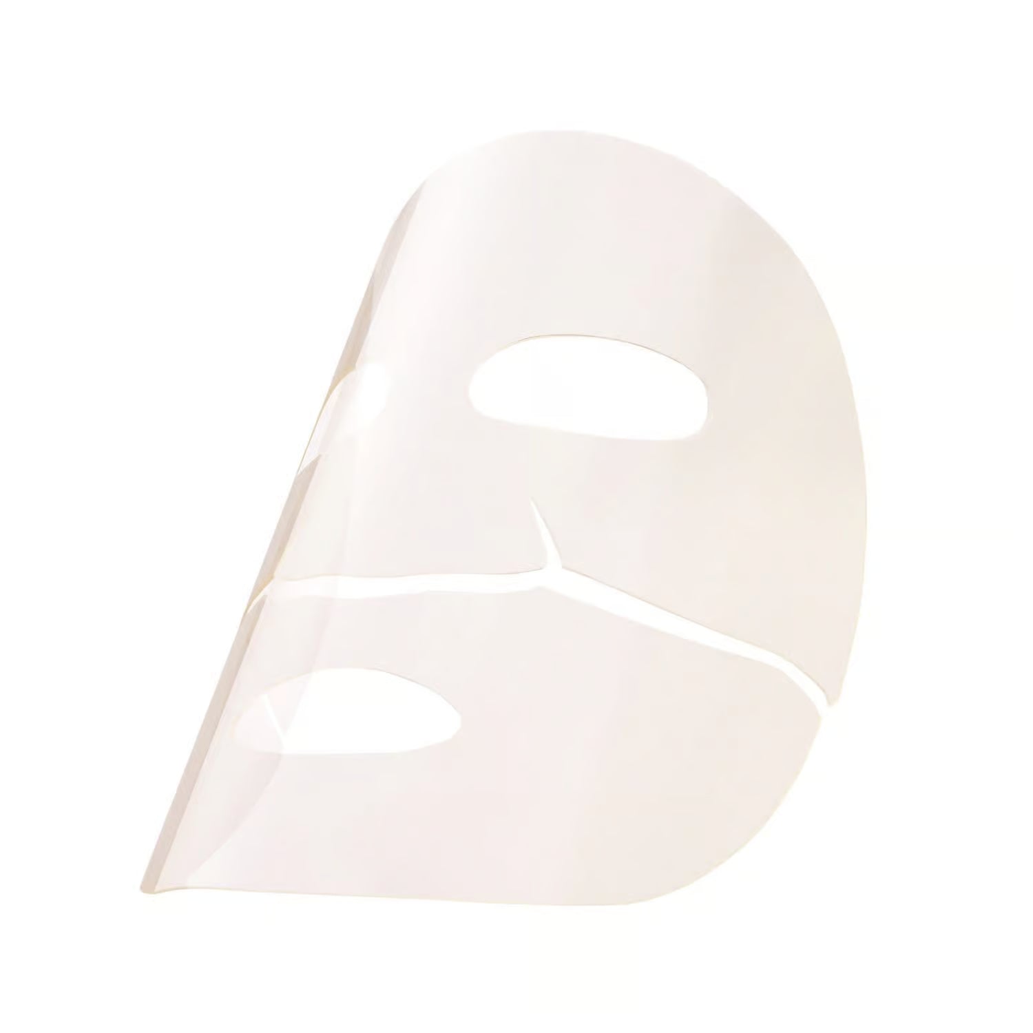 Transparent hydrogelmaske til ansiktet
