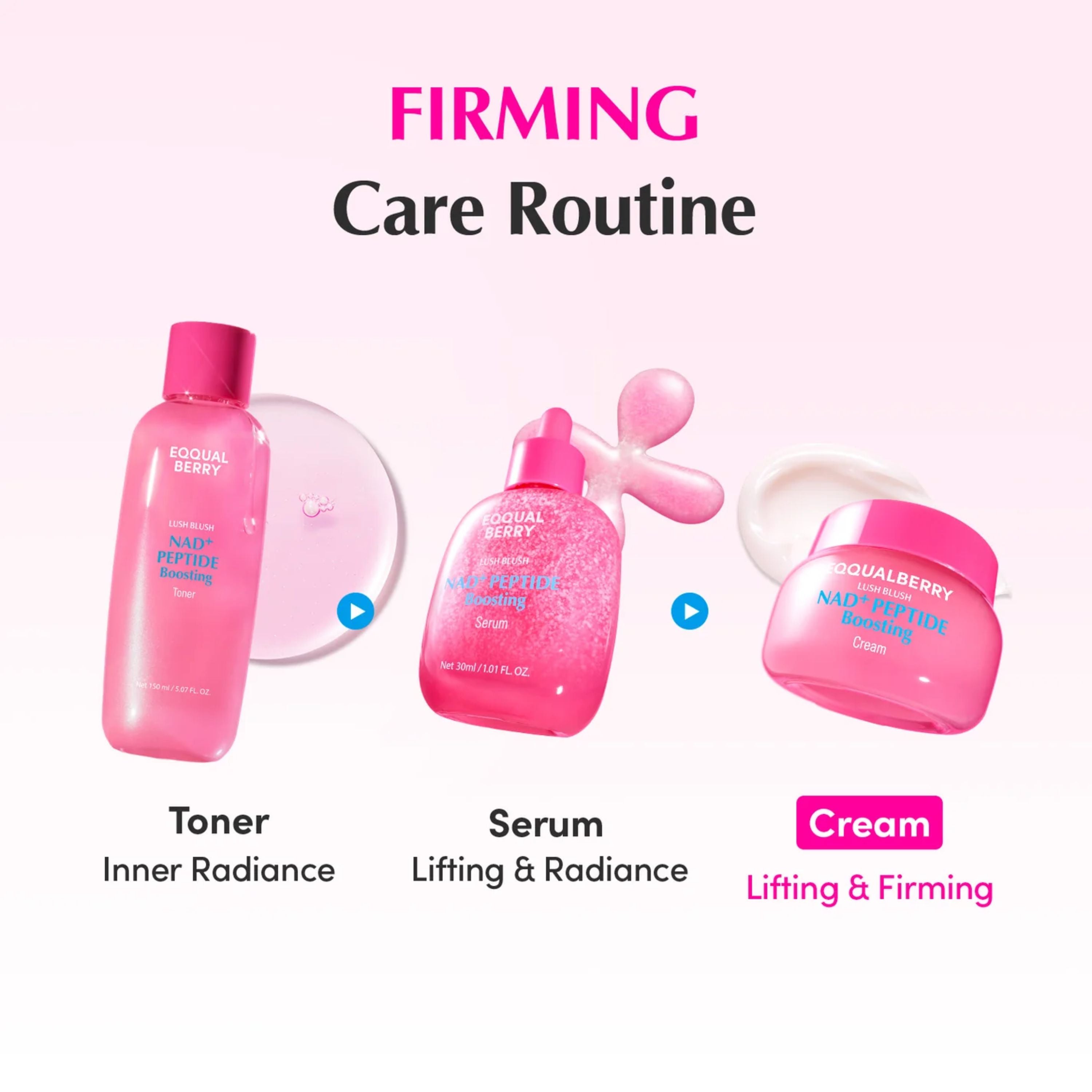 Eqqualberry NAD+ Peptide Boosting Toner 150 ml