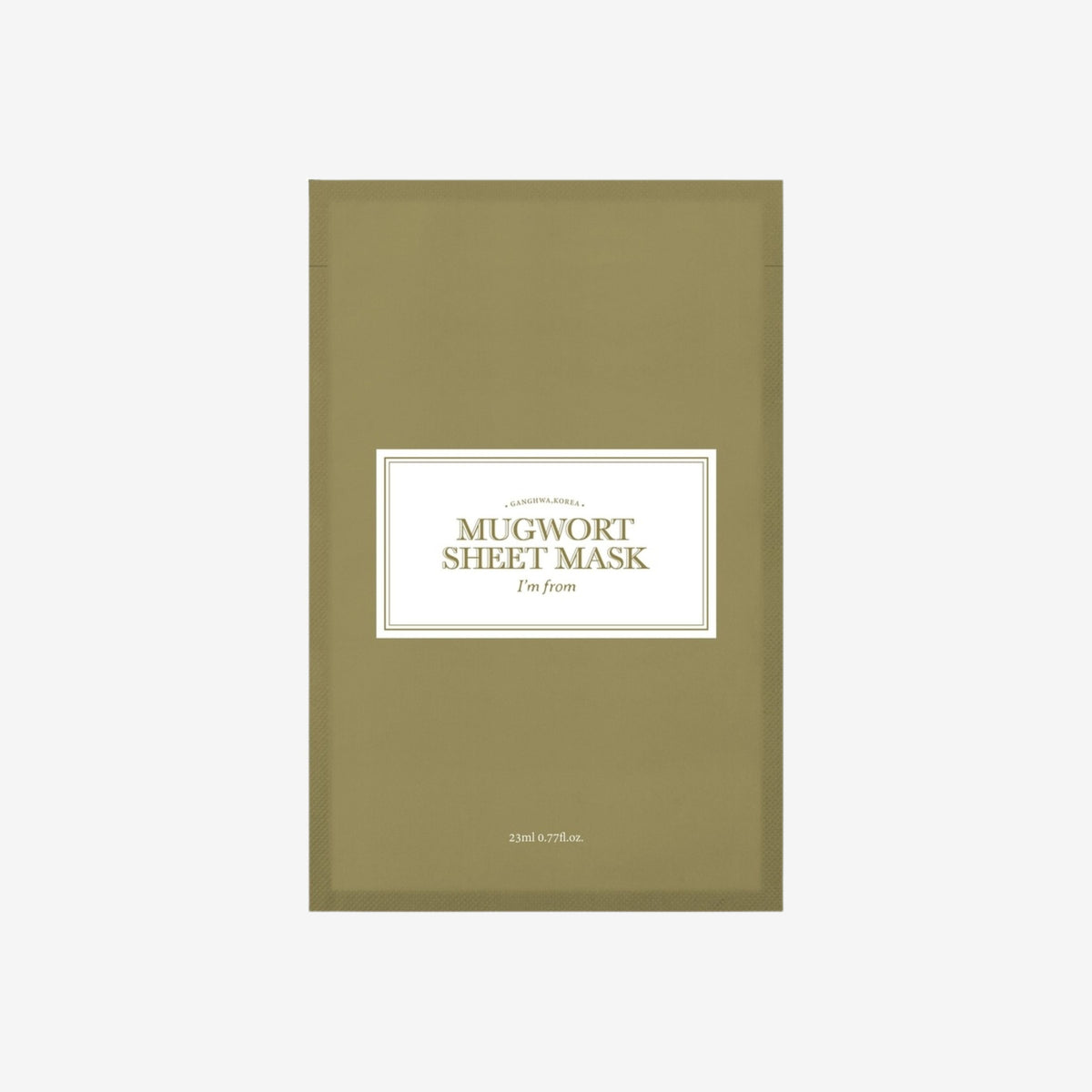 I'm From Mugwort Sheet Mask 1 stk