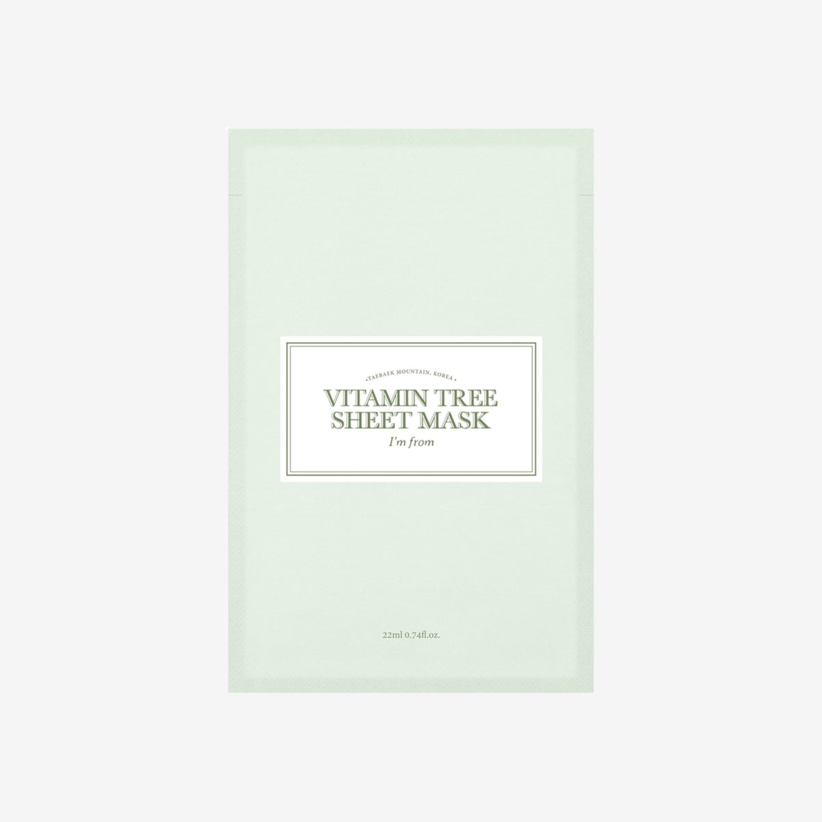 I'm From Vitamin Tree Sheet Mask 1 stk