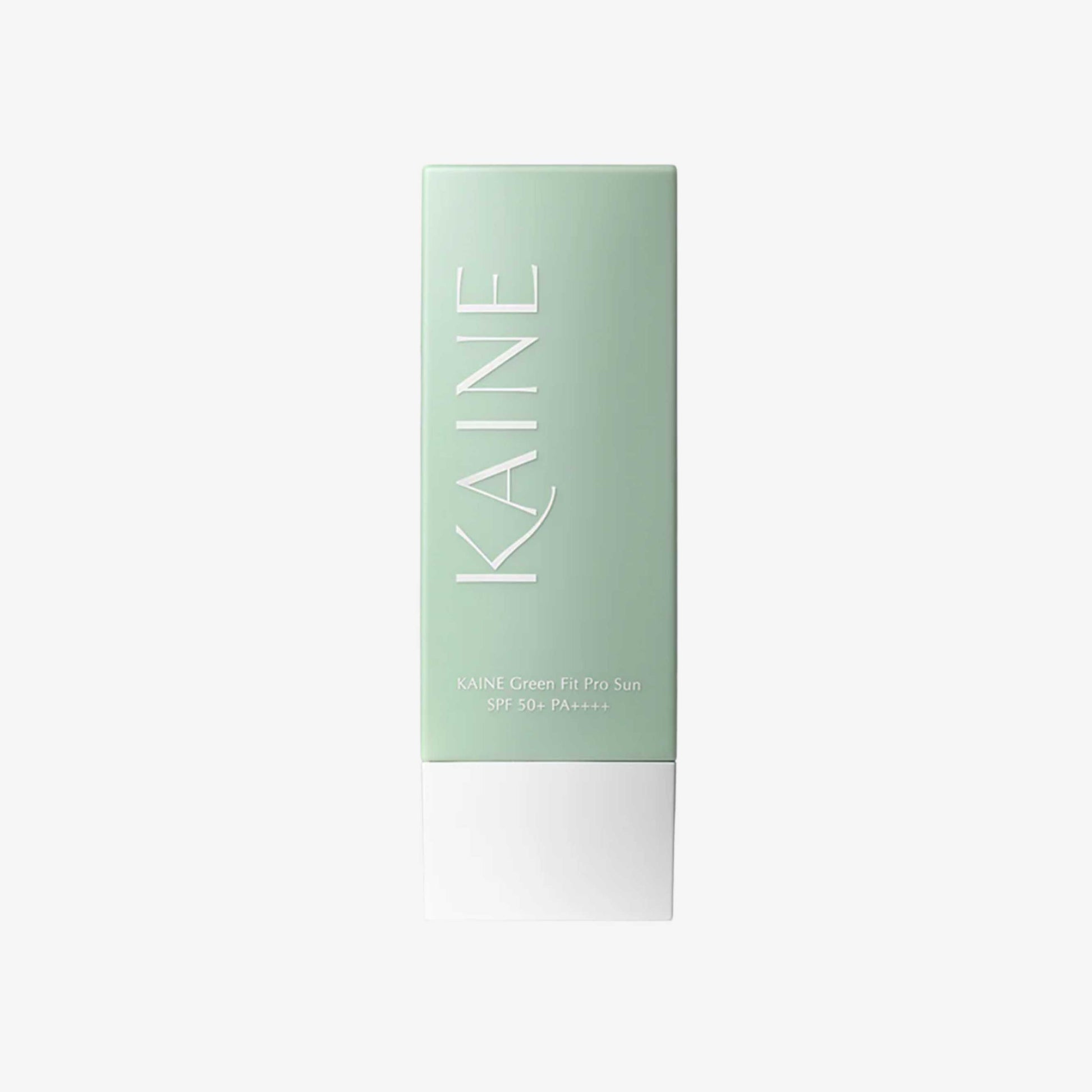 KAINE Green Fit Pro Sun 55 ml solkrem med SPF 50+ PA++++ som beskytter mot UVA- og UVB-stråler samtidig som den tilfører fuktighet og pleie til huden