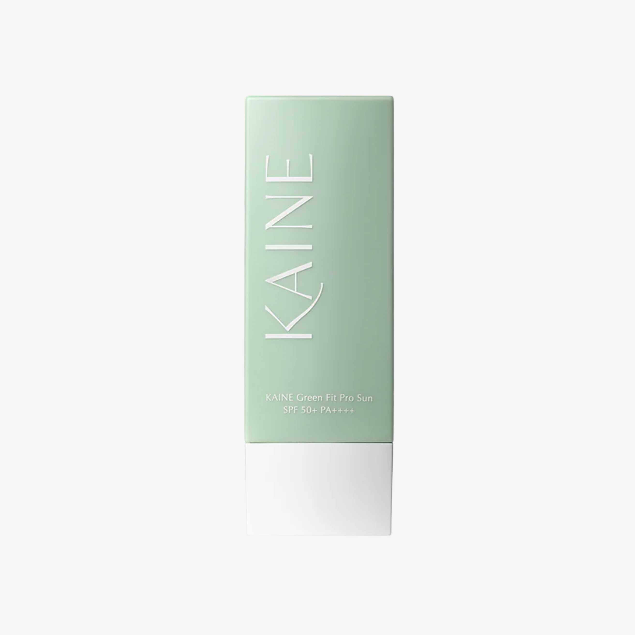 KAINE Green Fit Pro Sun 55 ml solkrem med SPF 50+ PA++++ som beskytter mot UVA- og UVB-stråler samtidig som den tilfører fuktighet og pleie til huden