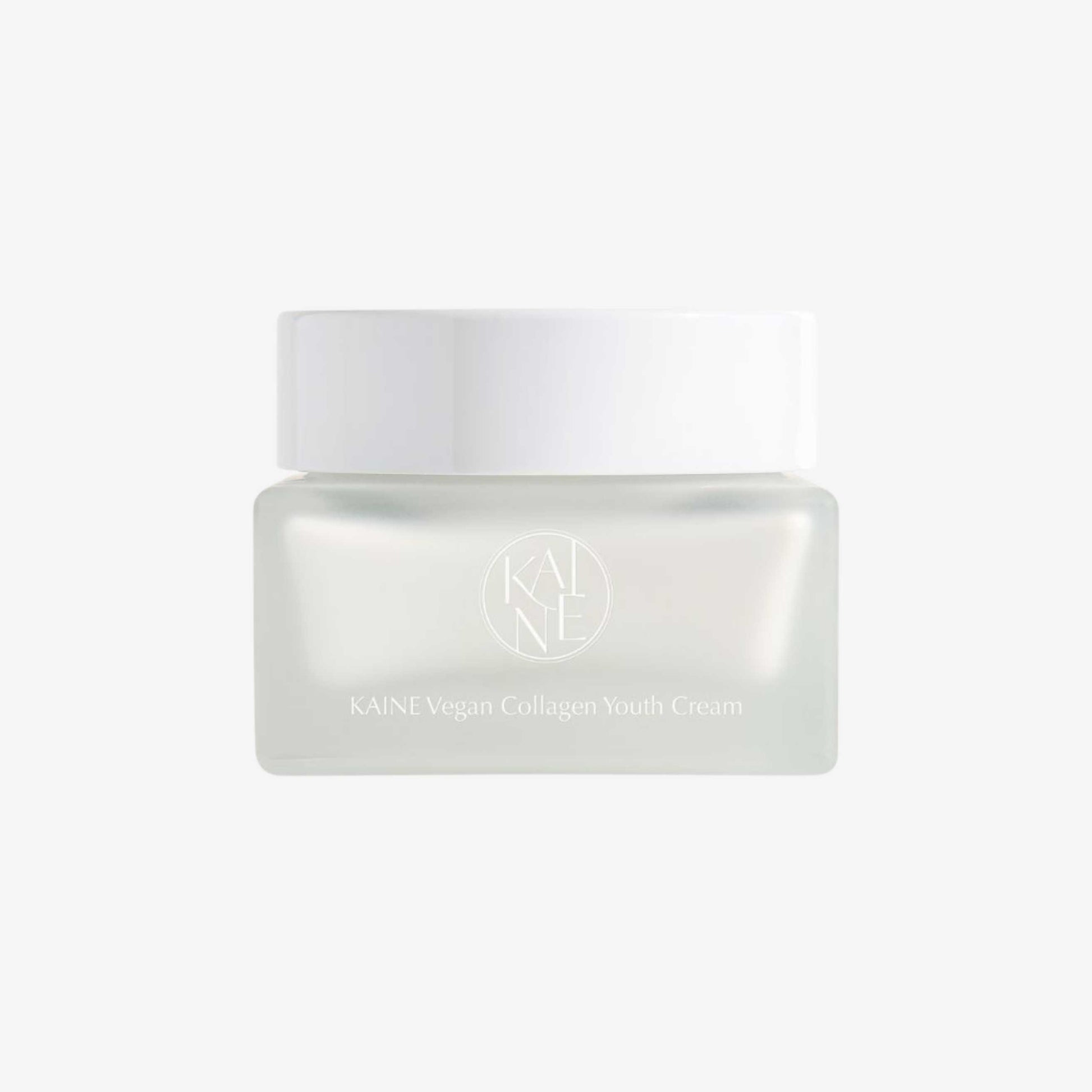 KAINE Vegan Collagen Youth Cream 50 ml fuktighetskrem med vegansk kollagen og snøsoppekstrakt som gir langvarig fuktighet og bidrar til en mykere hud