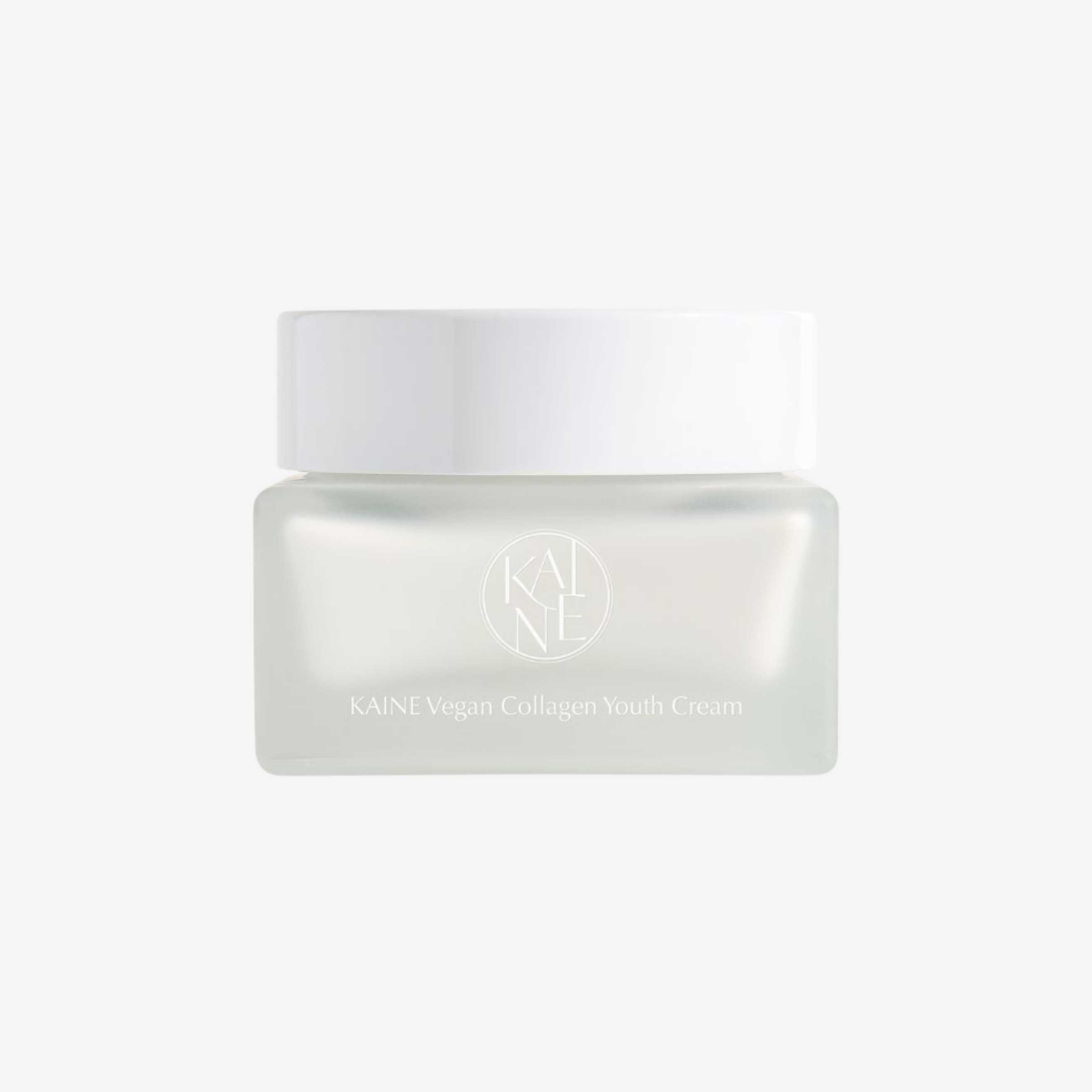 KAINE Vegan Collagen Youth Cream 50 ml fuktighetskrem med vegansk kollagen og snøsoppekstrakt som gir langvarig fuktighet og bidrar til en mykere hud