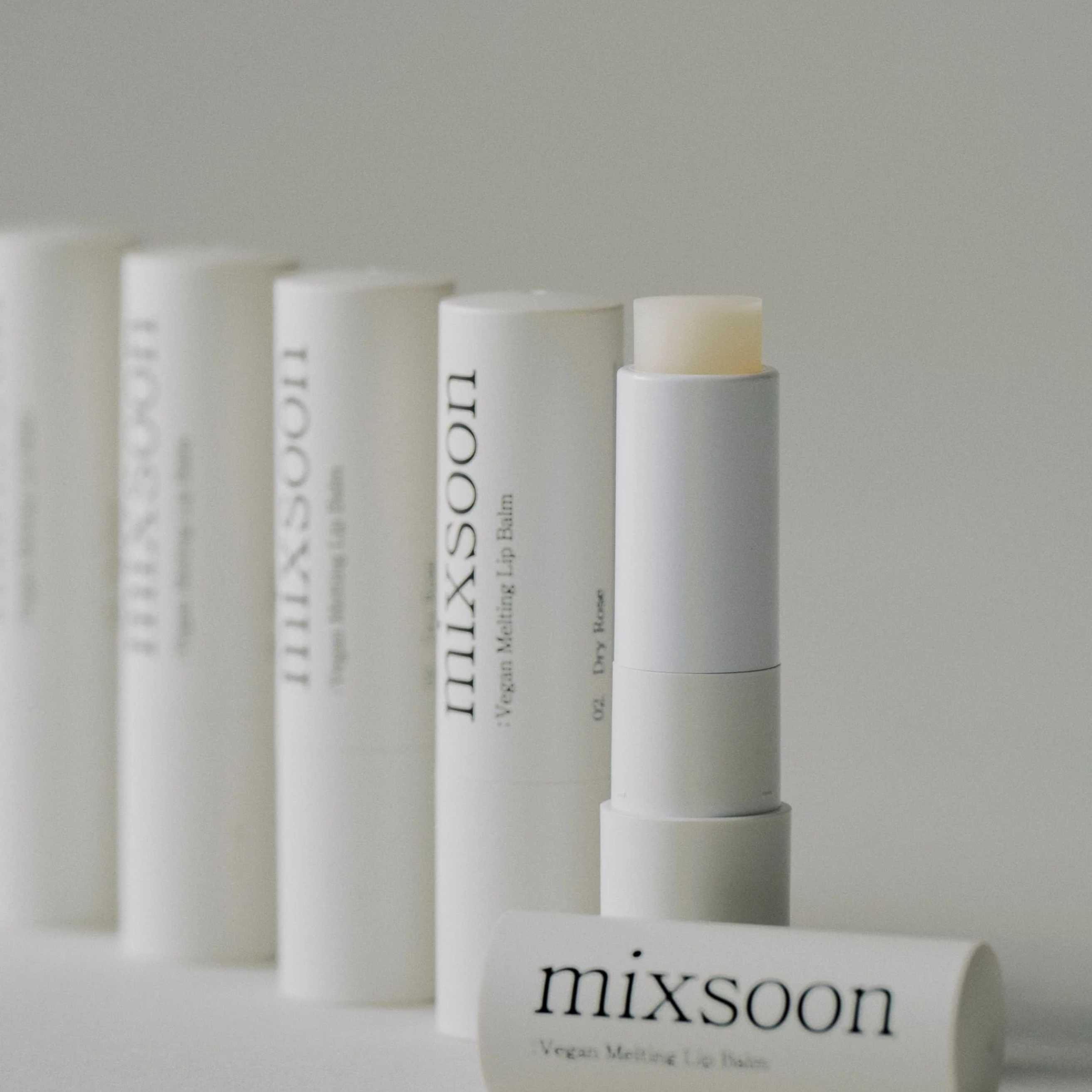 MIXSOON Vegan Melting Lip Balm 01.Clear