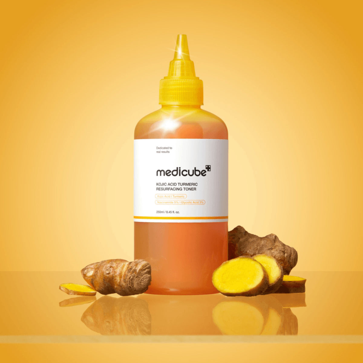 Medicube Kojic Acid Turmeric Resurfacing Toner 250 ml