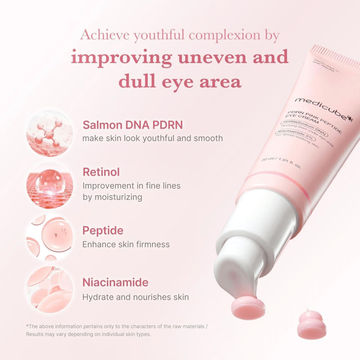 Medicube PDRN Pink Peptide Eye Cream 30 ml