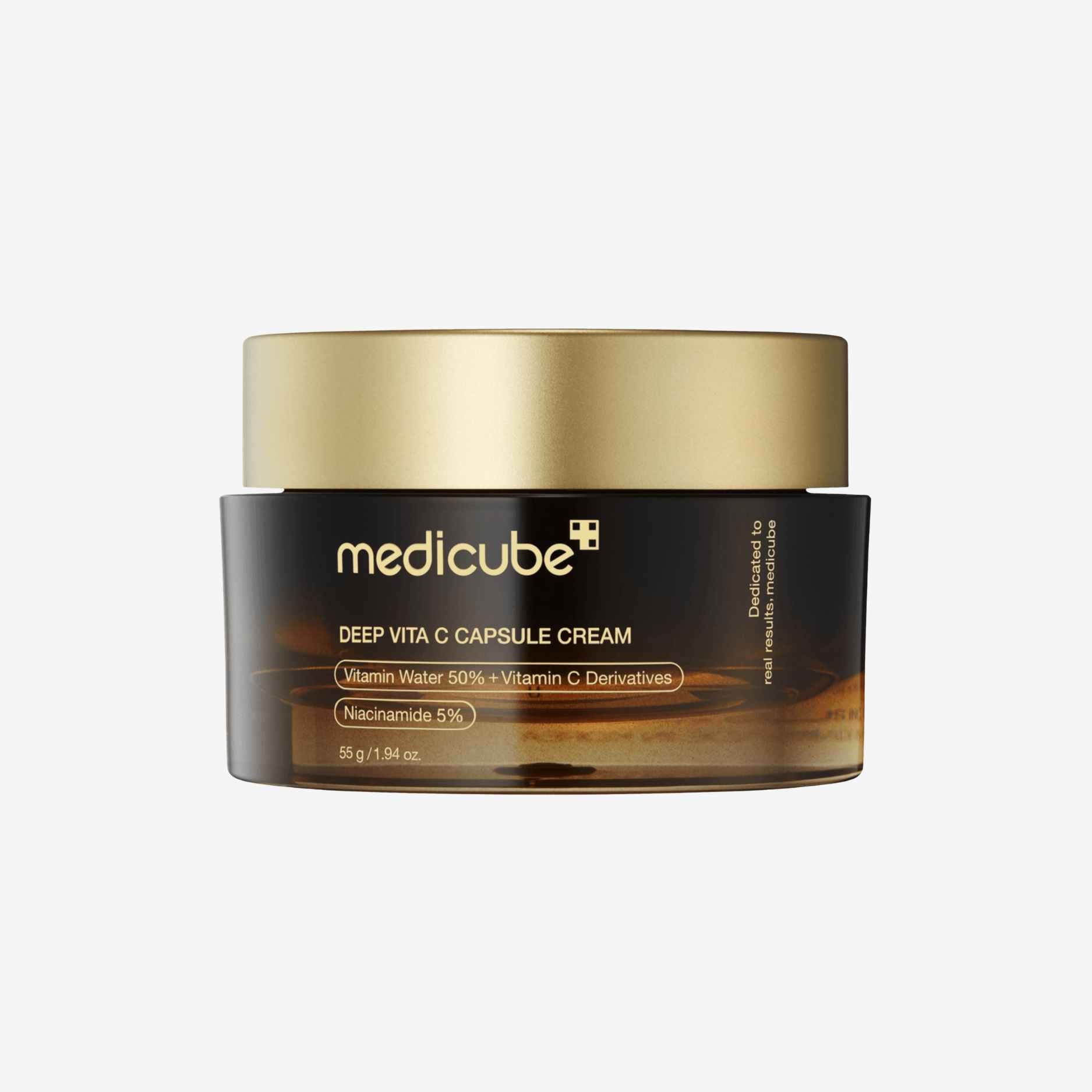 Medicube Deep Vita C Capsule Cream 55 g ansiktskrem med vitamin C-kapsler og niacinamid som bidrar til en jevnere hudtone og mer glød