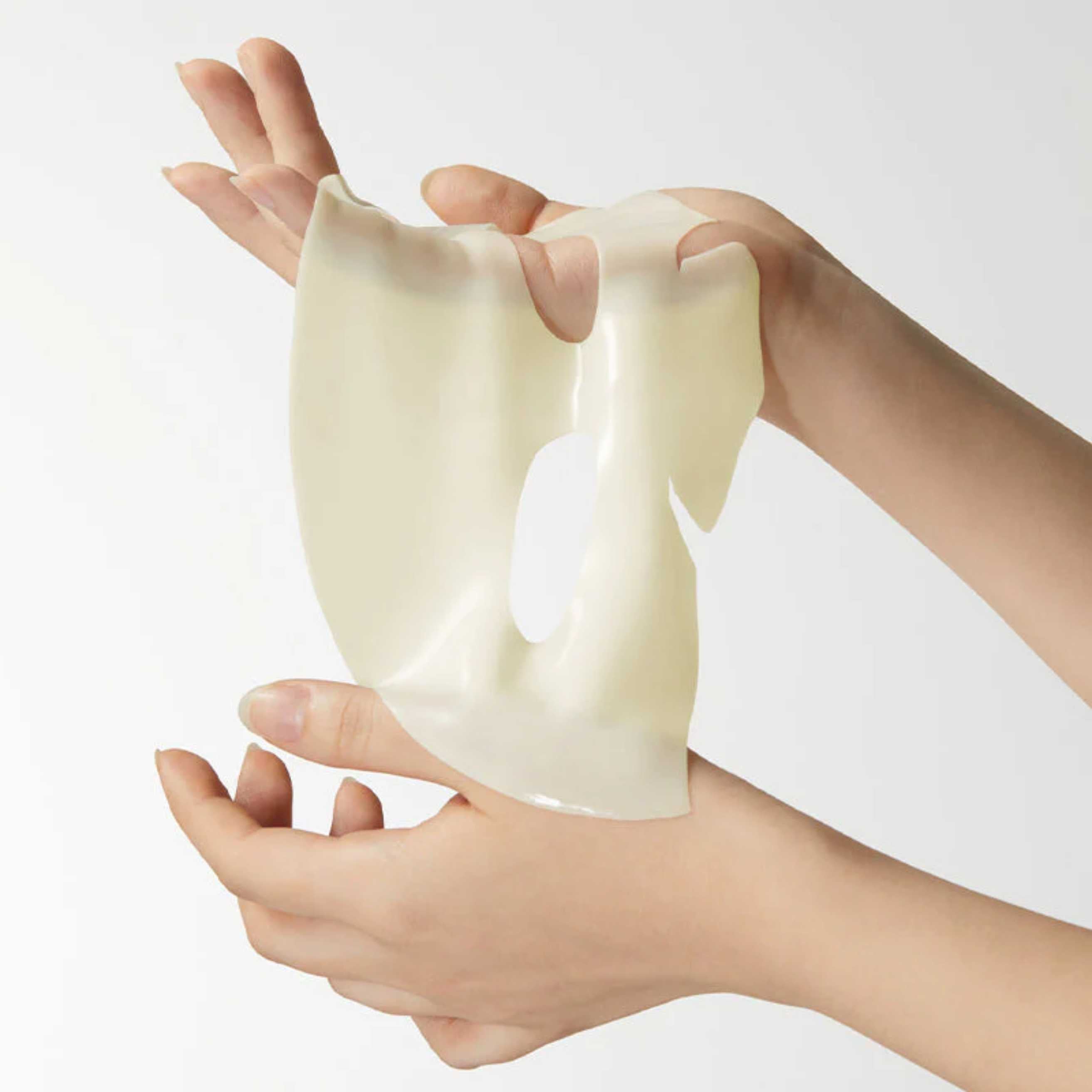Hydrogelmaske fra Medicube med lysnende ingredienser
