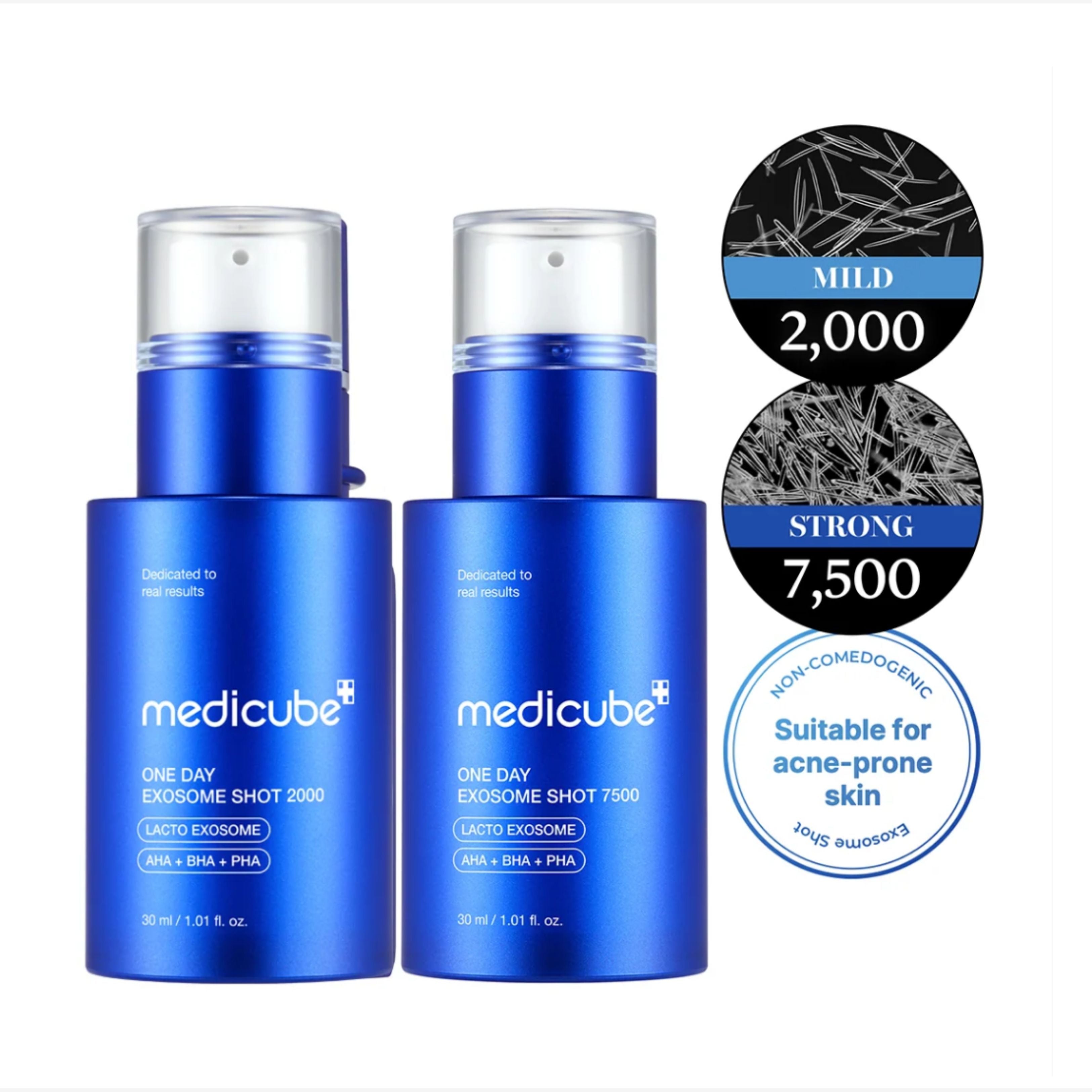 Medicube One Day Exosome Shot Pore Ampoule 7500 30 ml