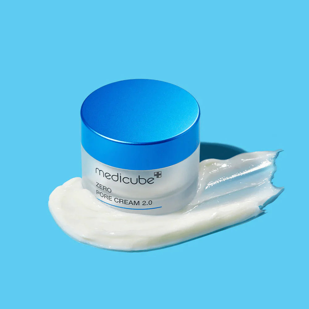 Medicube Zero Pore Cream 2.0 med lett gelkremtekstur