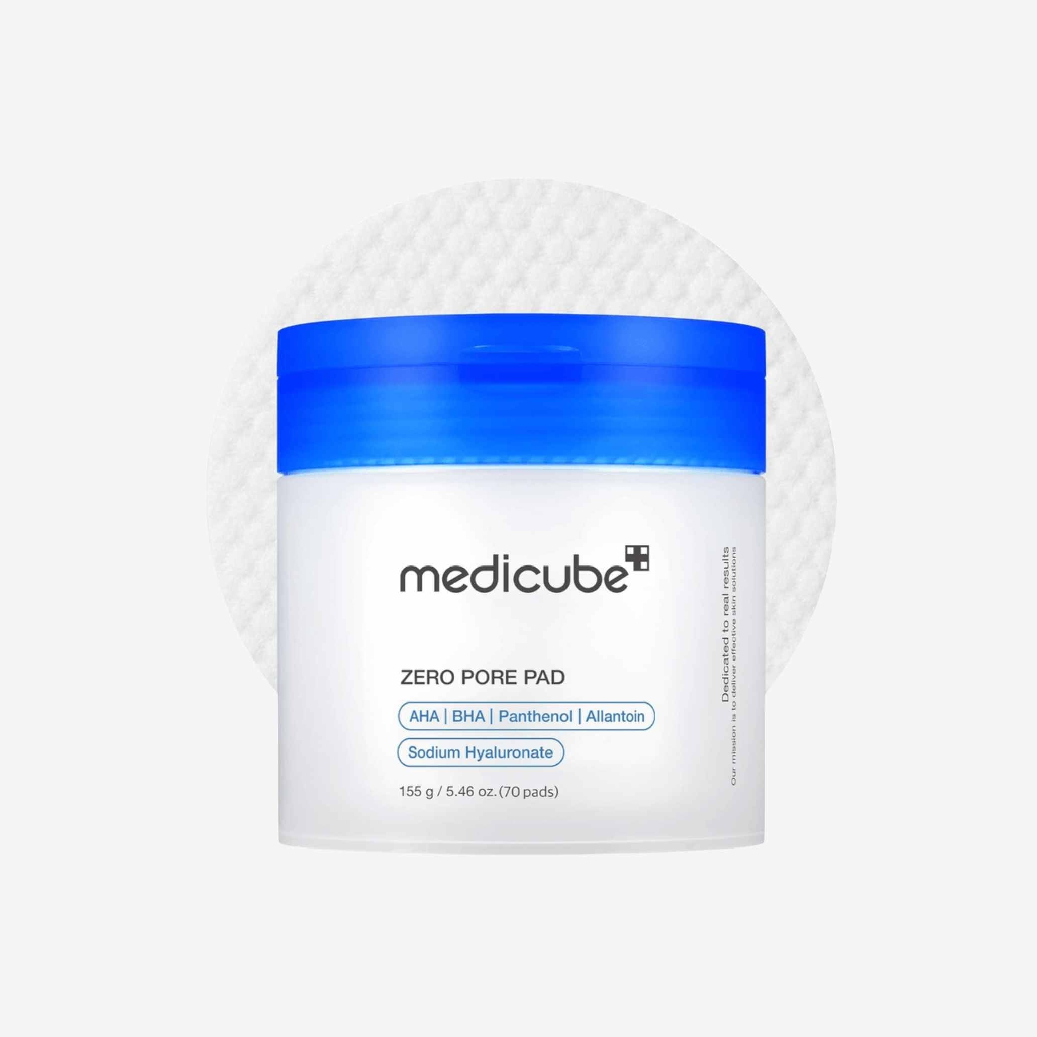Medicube Zero Pore Pad 2.0 med ferdigfuktede tonerpads