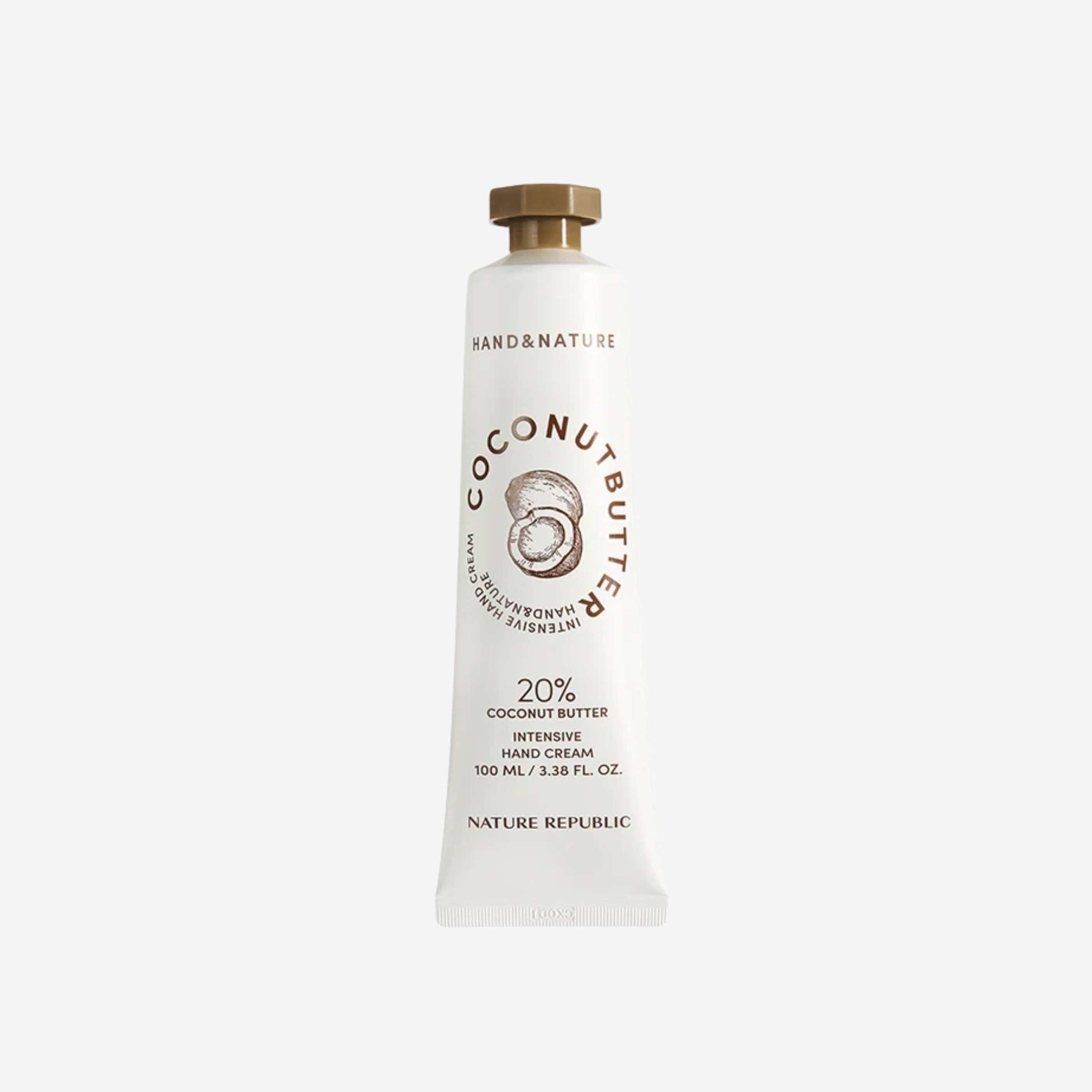 Nature Republic Hand & Nature Coconut Butter Intensive Hand Cream 30 ml håndkrem med kokosnøtt som gir fukt og bidrar til myke og velpleide hender