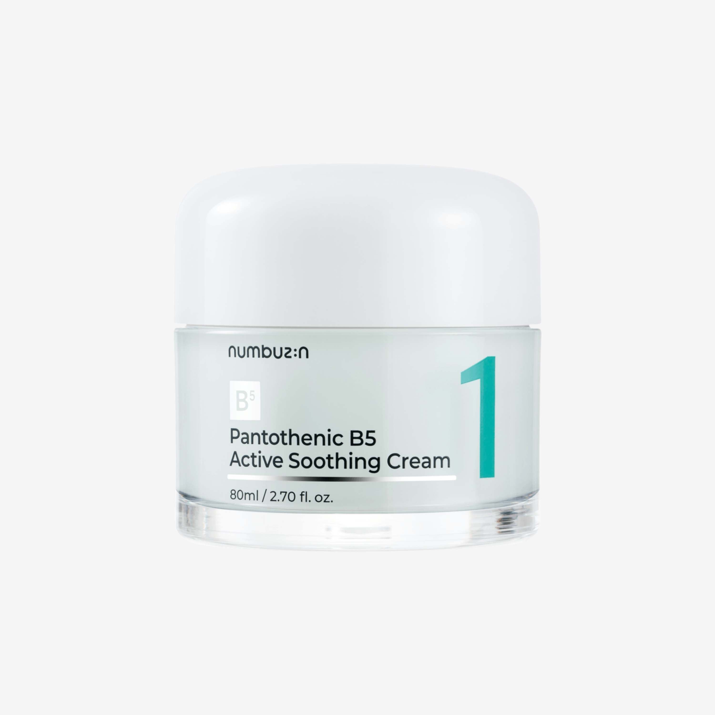 Numbuzin No.1 Pantothenic B5 Active Cream 80 ml