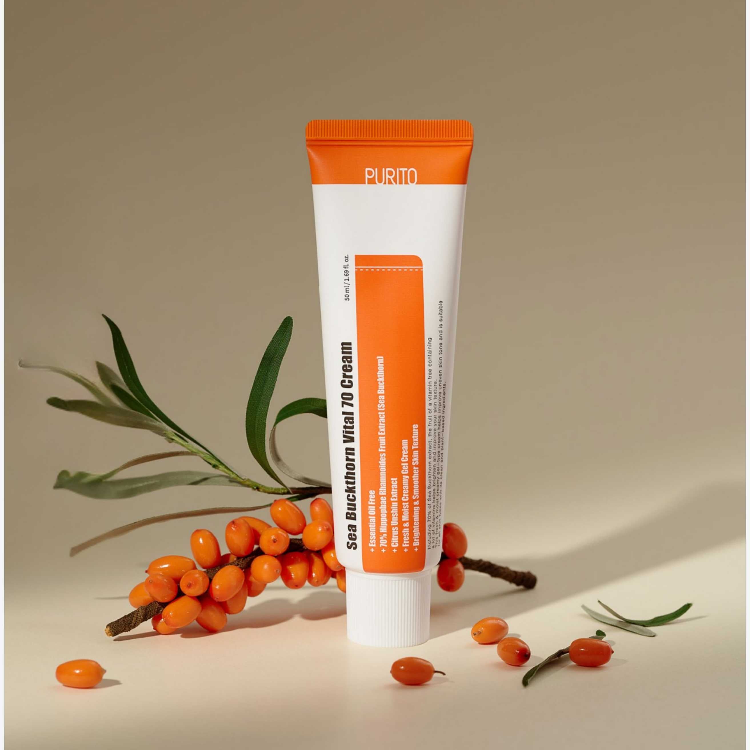 Purito SEOUL Sea Buckthorn Vital 70 Cream 50 ml