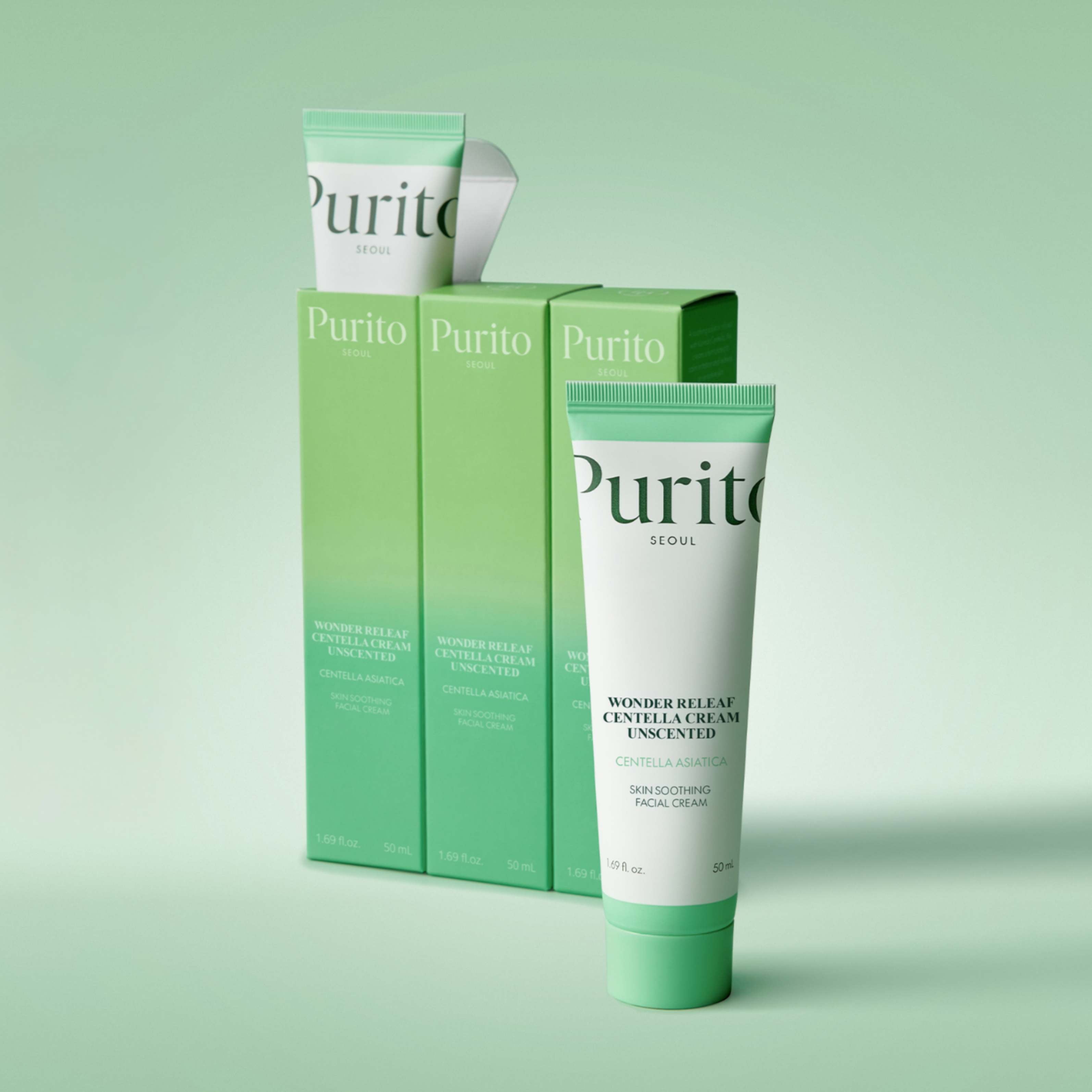 Purito SEOUL Wonder Releaf Centella Cream Unscented 50 ml