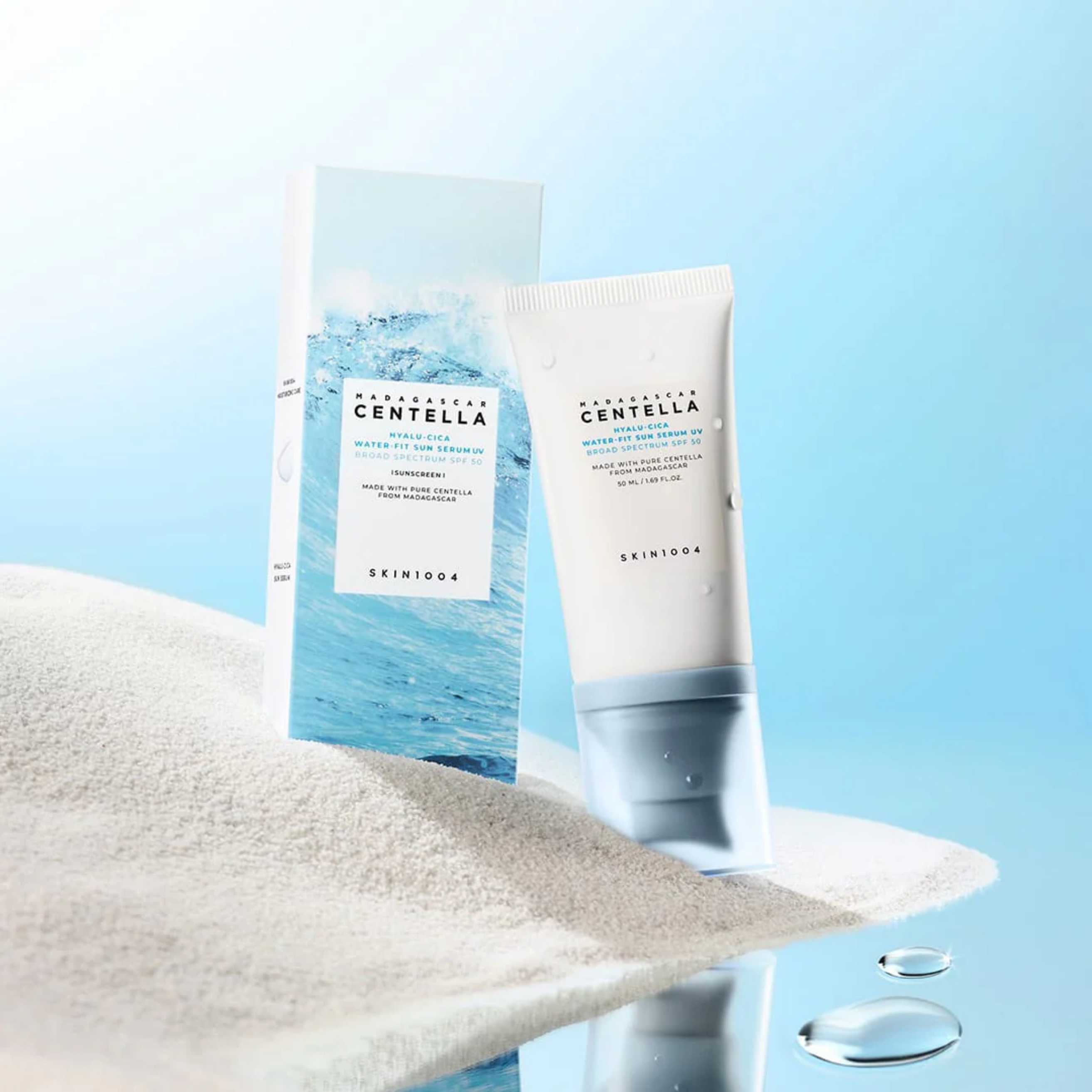 SKIN1004 Madagascar Centella Hyalu-Cica Water-Fit Sun Serum SPF50+ PA++++ 50 ml