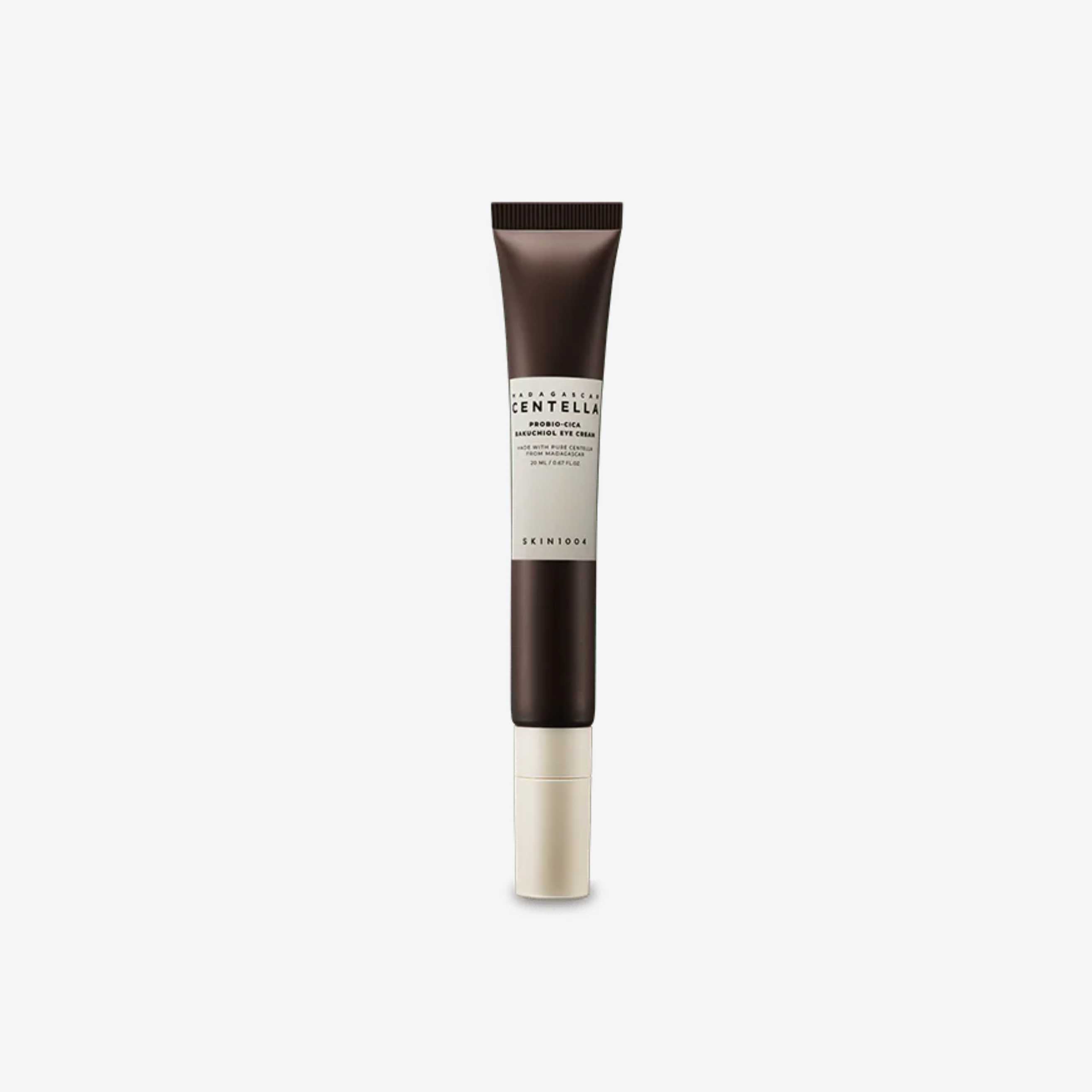 SKIN1004 Probio-Cica Bakuchiol Eye Cream 20 ml øyekrem med bakuchiol, fermentert centella asiatica og ceramider som bidrar til å redusere fine linjer, styrke hudbarrieren og gi intensiv fuktighet rundt øynene