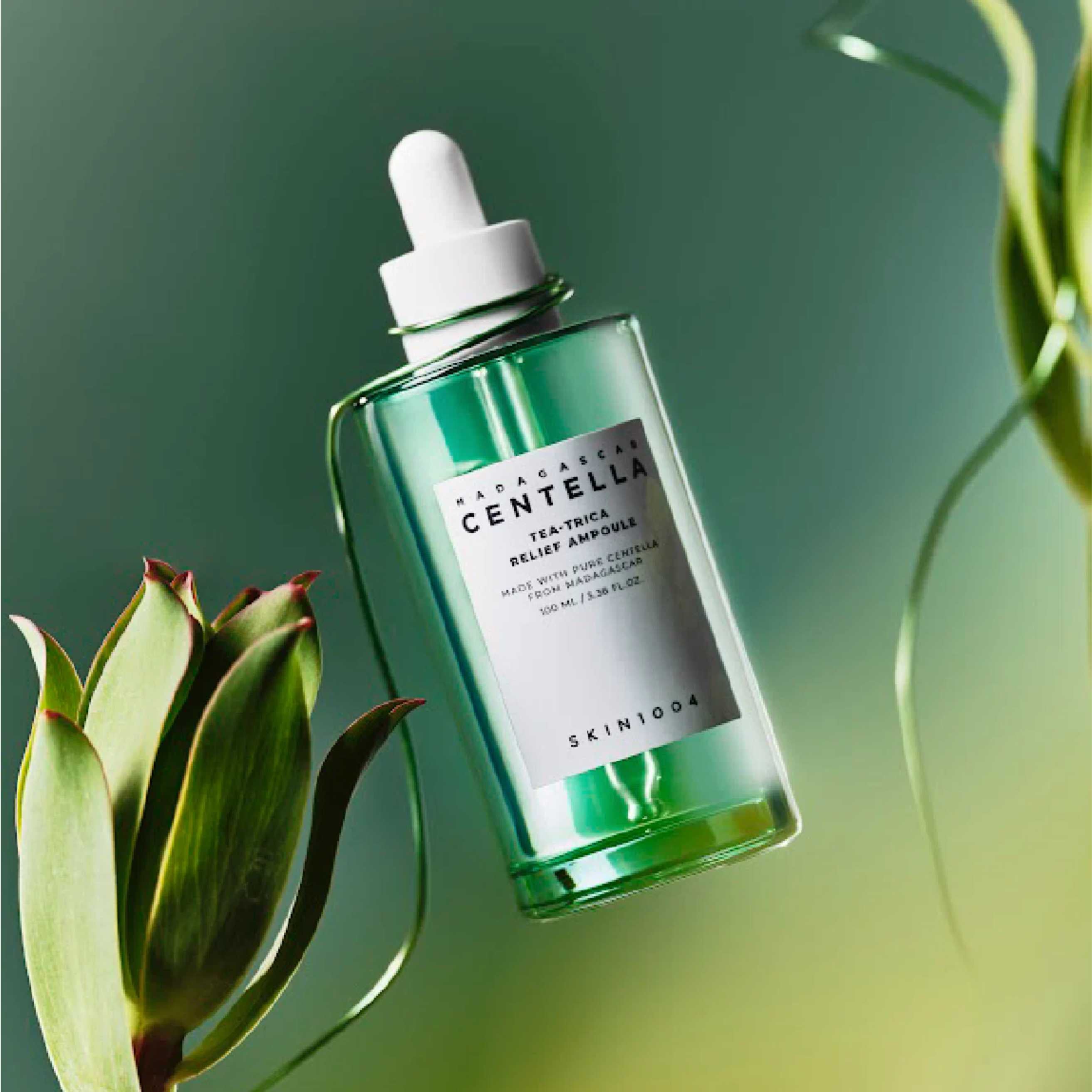 Tea-Trica Relief Ampoule formulert for uren og sensitiv hud