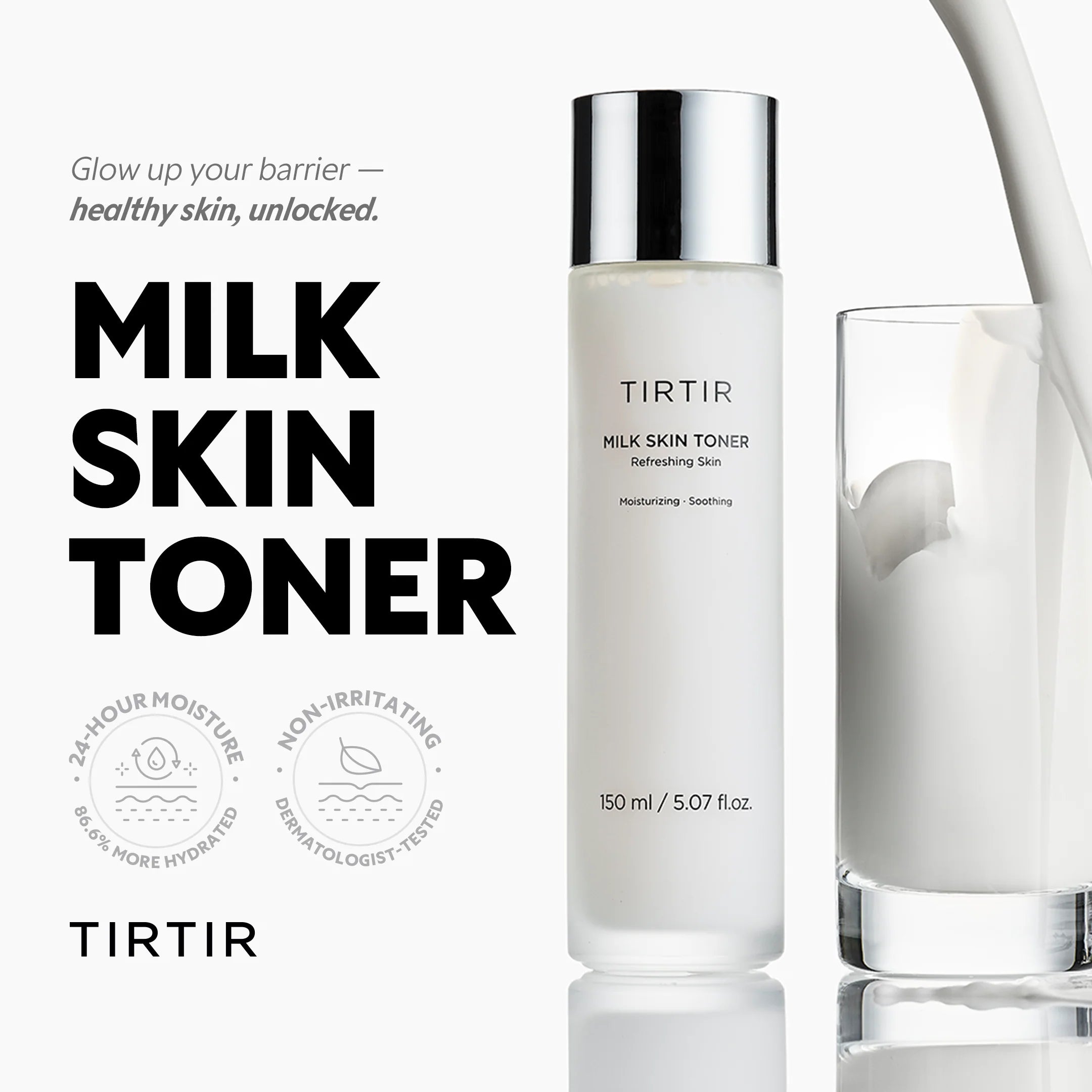 TIRTIR Milk Skin Toner 150 ml